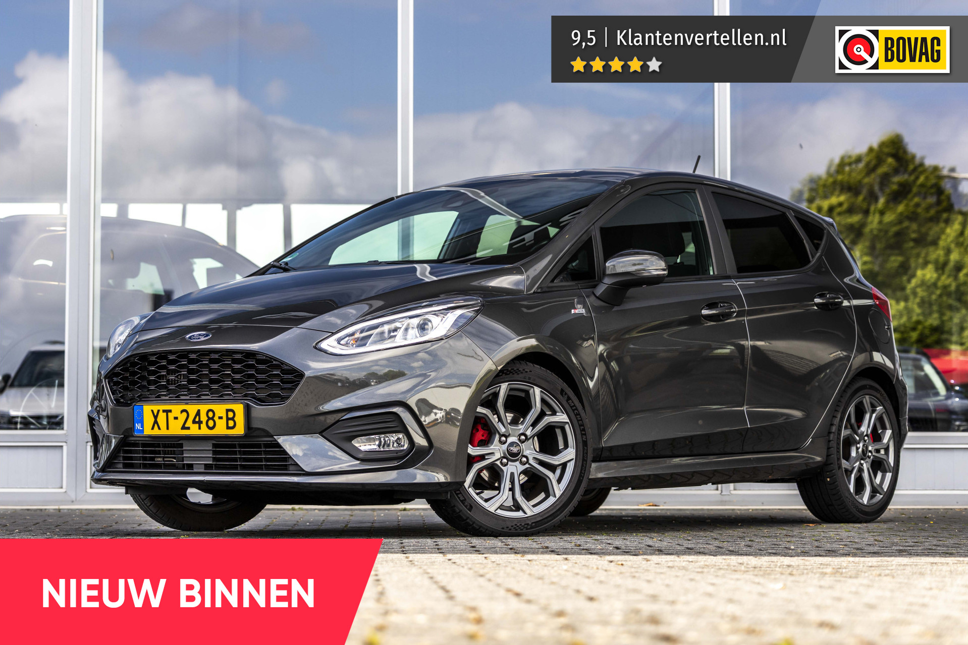 Ford Fiesta 1.0 EcoBoost ST-Line 2018 - voorkant