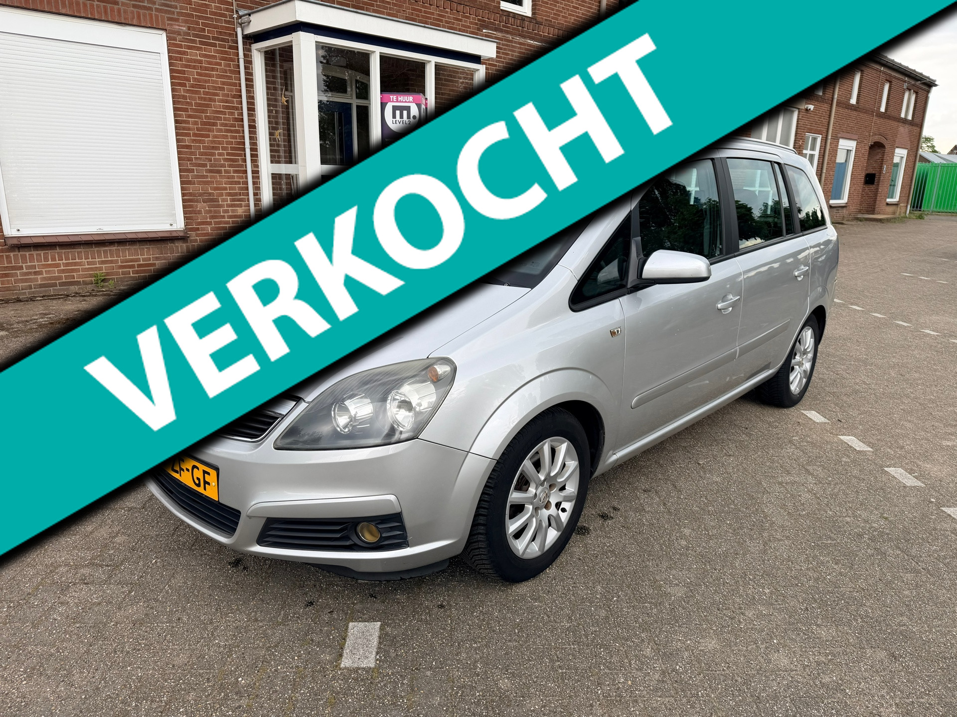 Opel Zafira 1.8 Temptation 2008 - voorkant