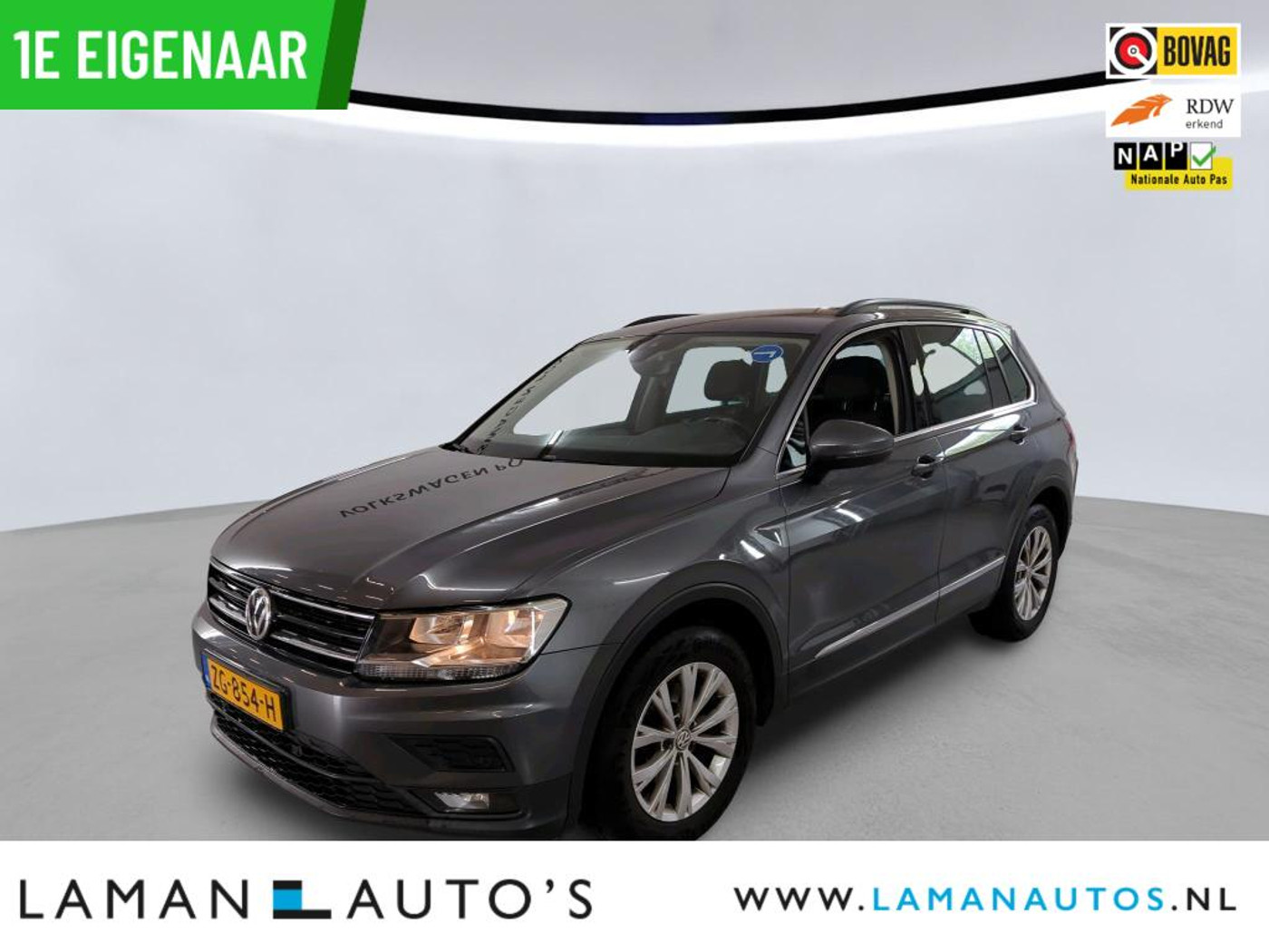 Volkswagen Tiguan 1.5 TSI Comfortline | ECC ACC PDC 17" LMV Metallic | Voorschoten 2019 - voorkant