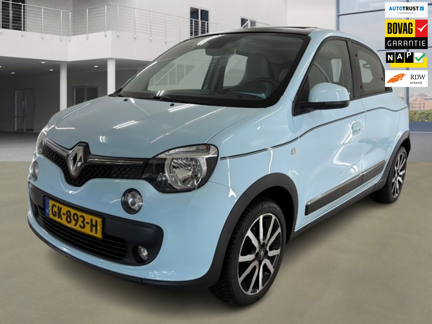 Renault Twingo 1.0 SCe Dynamique Cabrio 1e Eigenaar +NAP NL-auto 2015 - voorkant