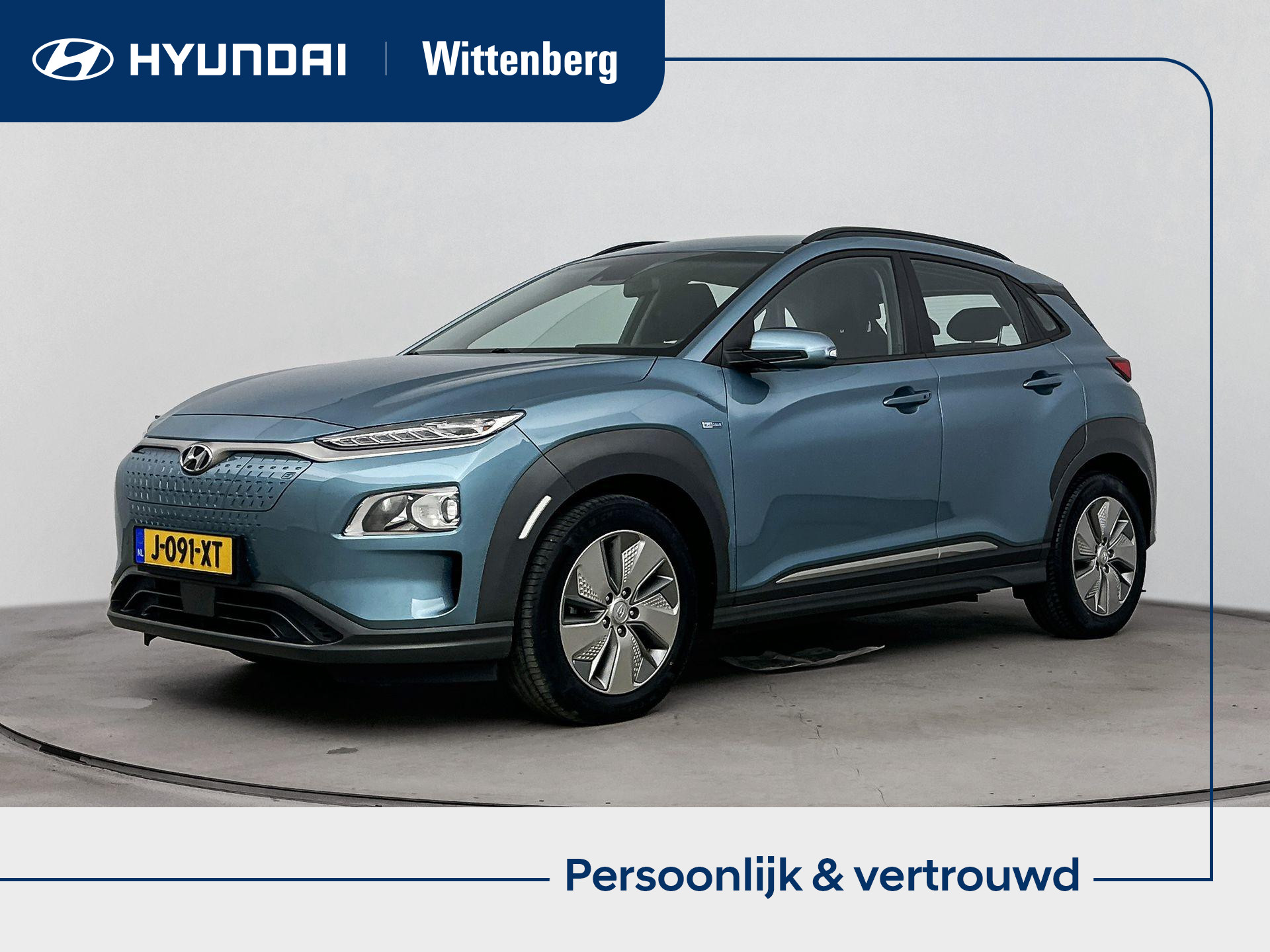 Hyundai Kona EV COMFORT 64 kWh 2020 - voorkant