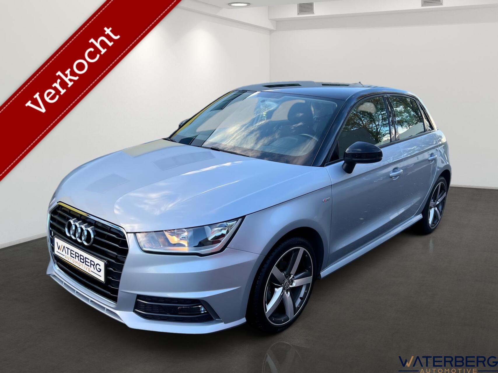 Audi A1 Sportback 1.0 TFSI S Line*NAP*CC*Two Tone*BT*MF Stuur 2016 - voorkant