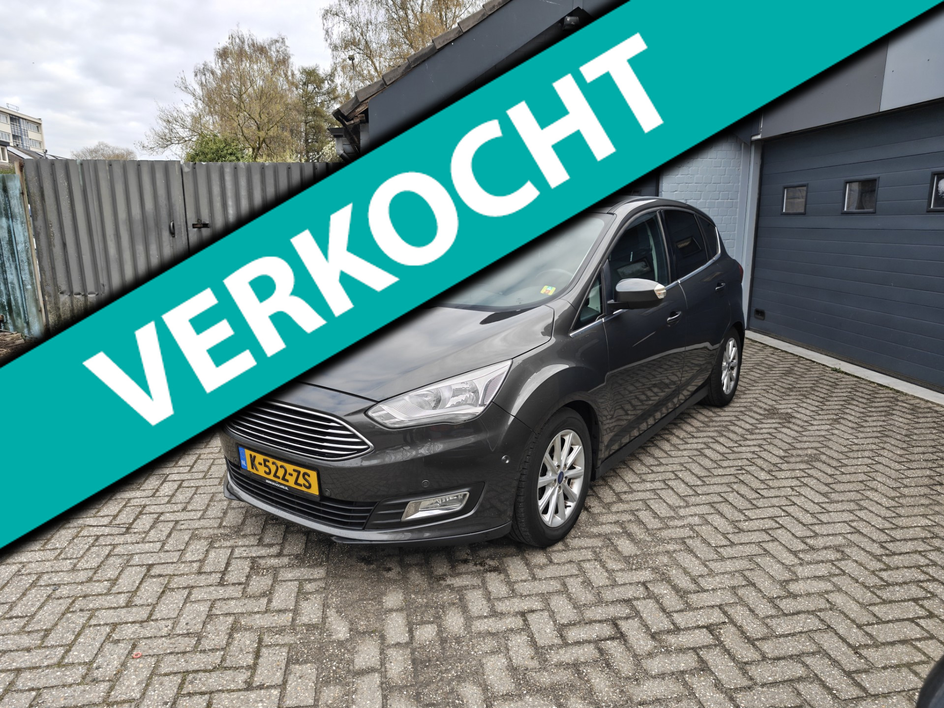 Ford C-max 1.5 Titanium,Cruise control,Navi,Climate control,Stuurverwarming,Parking system 2017 - voorkant