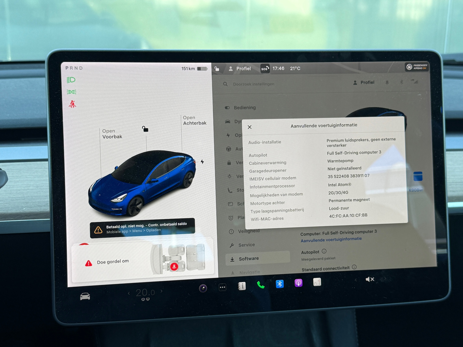 Foto van Tesla Model 3