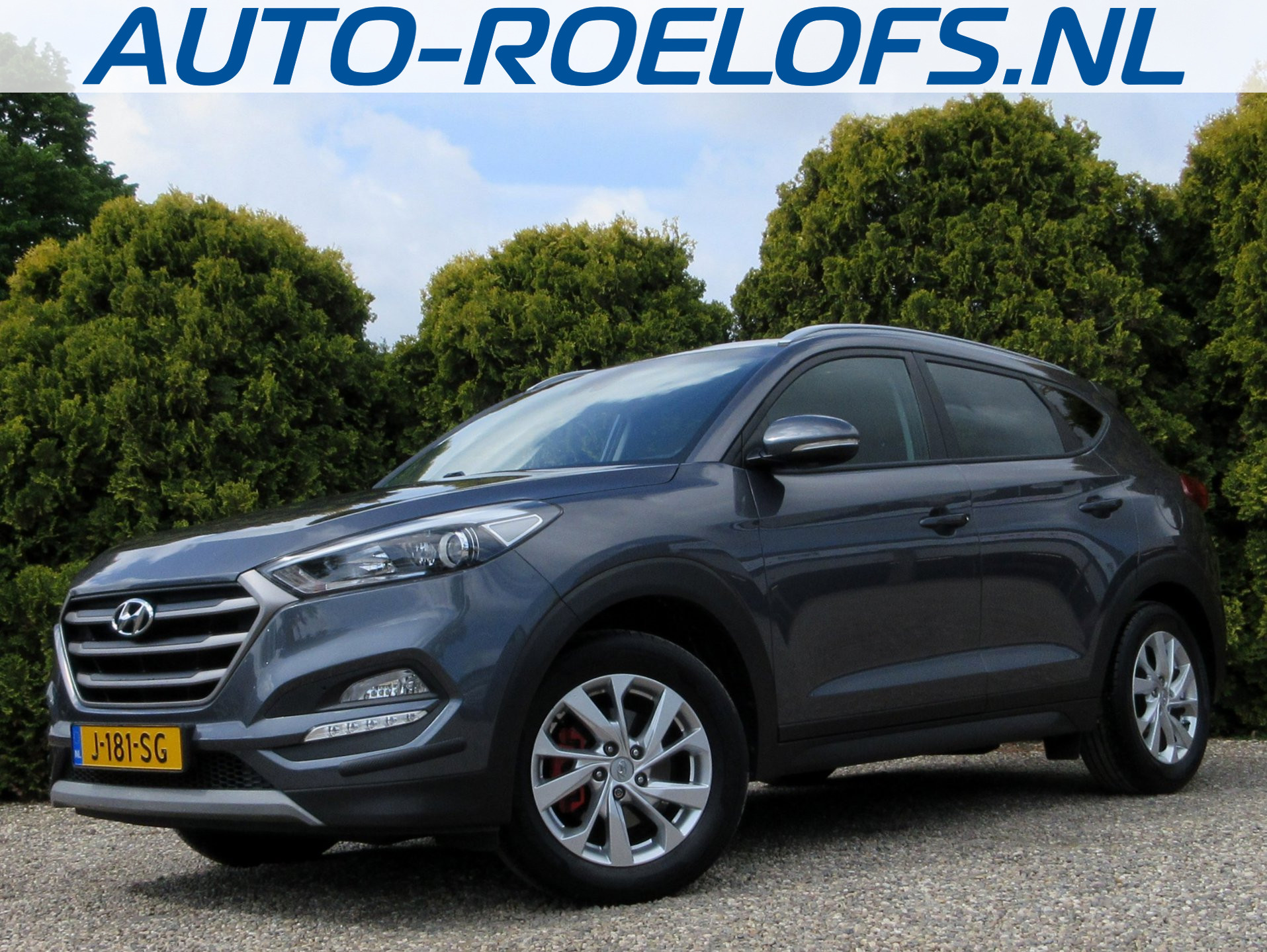 Hyundai Tucson 1.6 T-GDi Comfort 177pk*Camera*Trekhaak* 2017 - voorkant