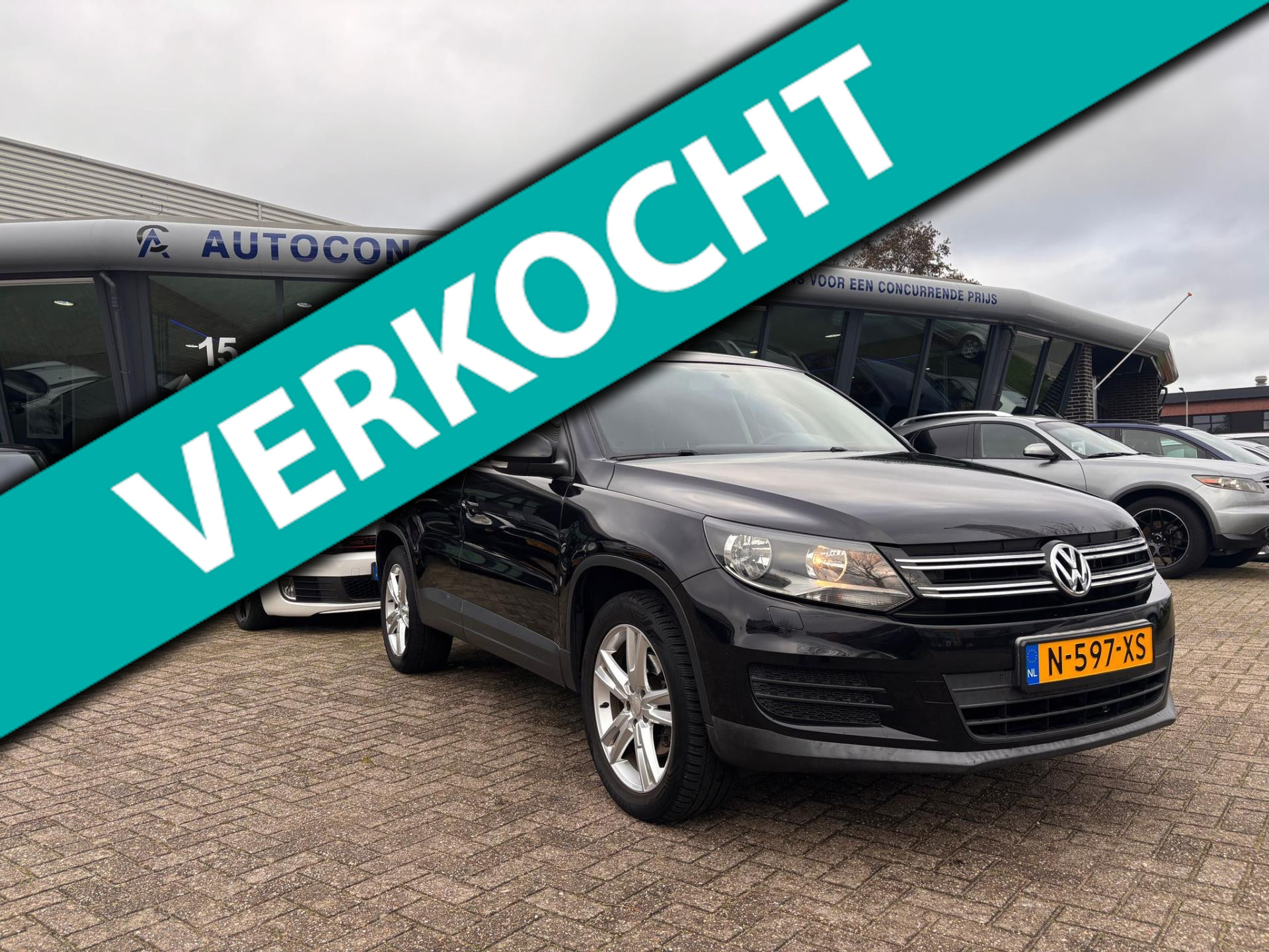 Volkswagen Tiguan 2.0 TSI Sport&Style 4Motion, Stoelverw. Nieuwe APK, Inruil mogelijk. 2011 - voorkant