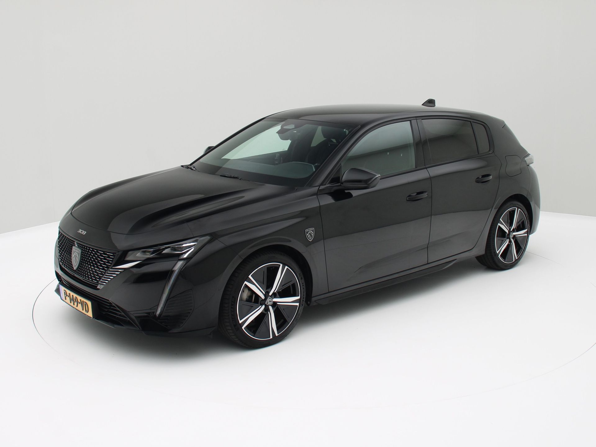 Peugeot 308 1.6 HYbrid 180 GT Pack Business Navi / Camera / Carplay / Origineel NL 2022 - voorkant