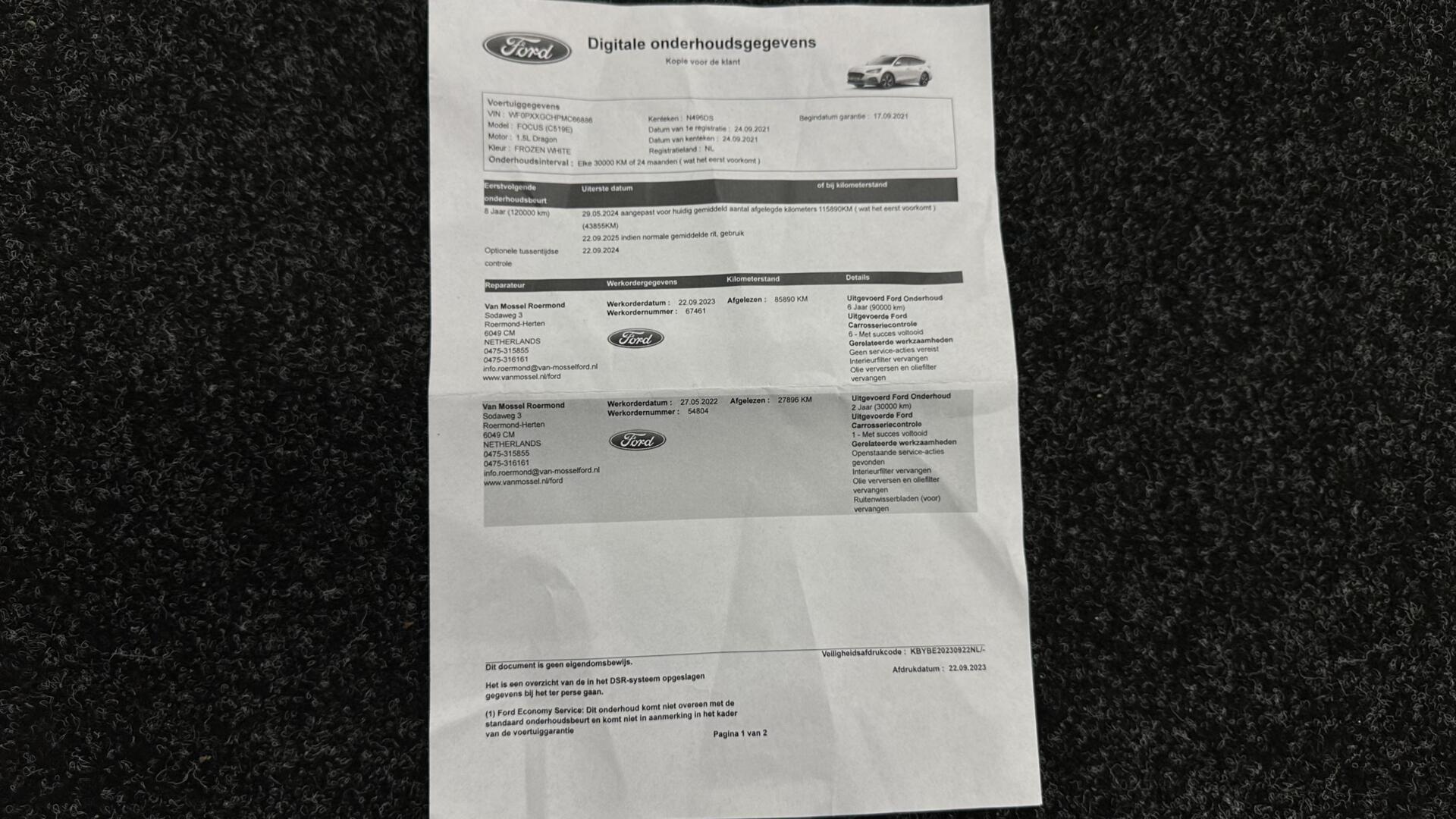 Foto van Ford Focus