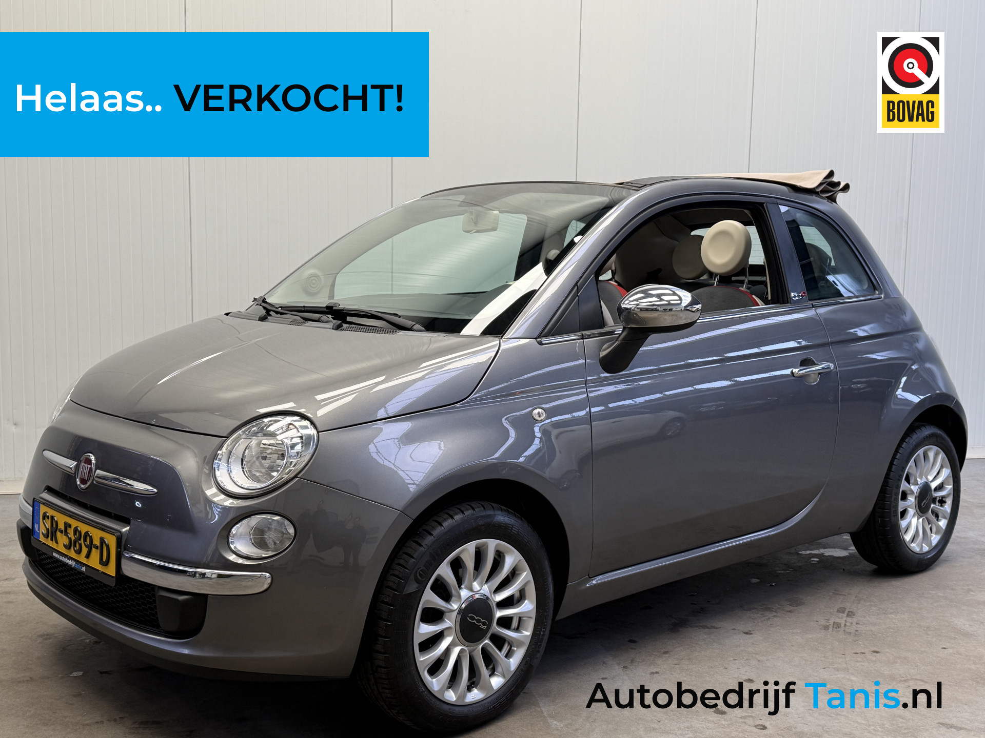 Fiat Fiat 500 1.2 Popstar 2015 - voorkant