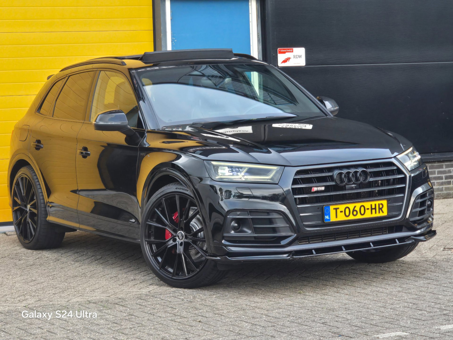 Audi Sq5 3.0 TFSI SQ5 Quattro / BTW / Massage / Head Up / Carbon / Leder / Memory / Open Pano / Acc / Dode Hoek / 22 Inch / Matrix 2018 - voorkant