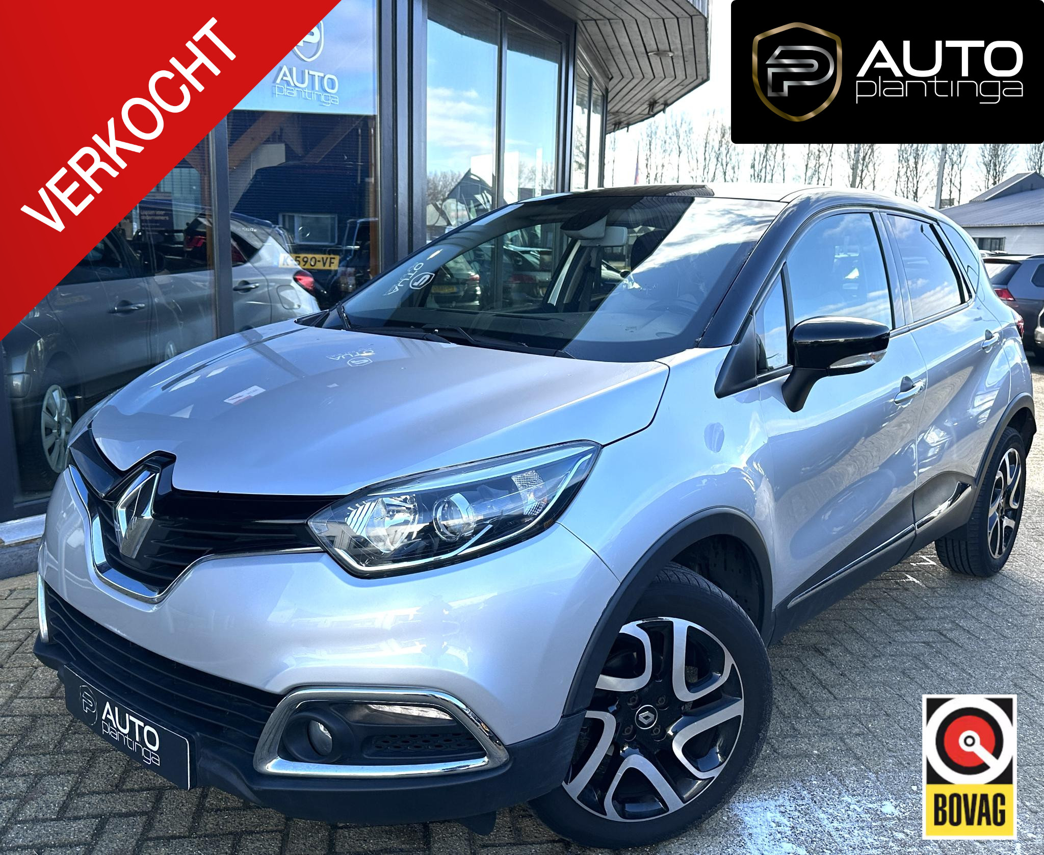 Renault Captur 0.9 TCe Dynamique 2017 - voorkant