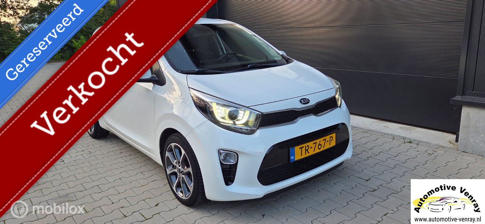 Kia Picanto Colour Edition Camera Navi Half Leder 53.000 km 2018 - voorkant
