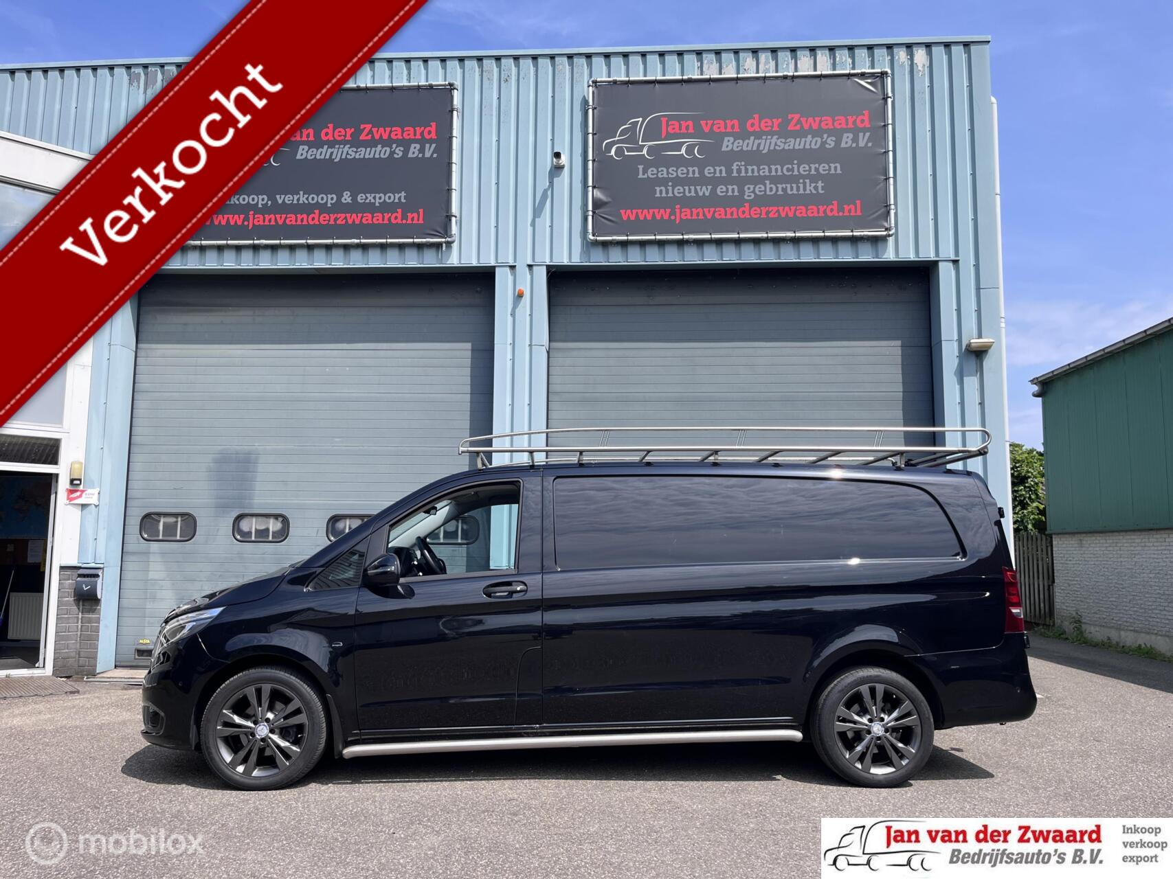 Mercedes-Benz Vito 116 CDI Extra Lang Airco Navi Imperiaal 3 zitplaatsen 2017 - voorkant