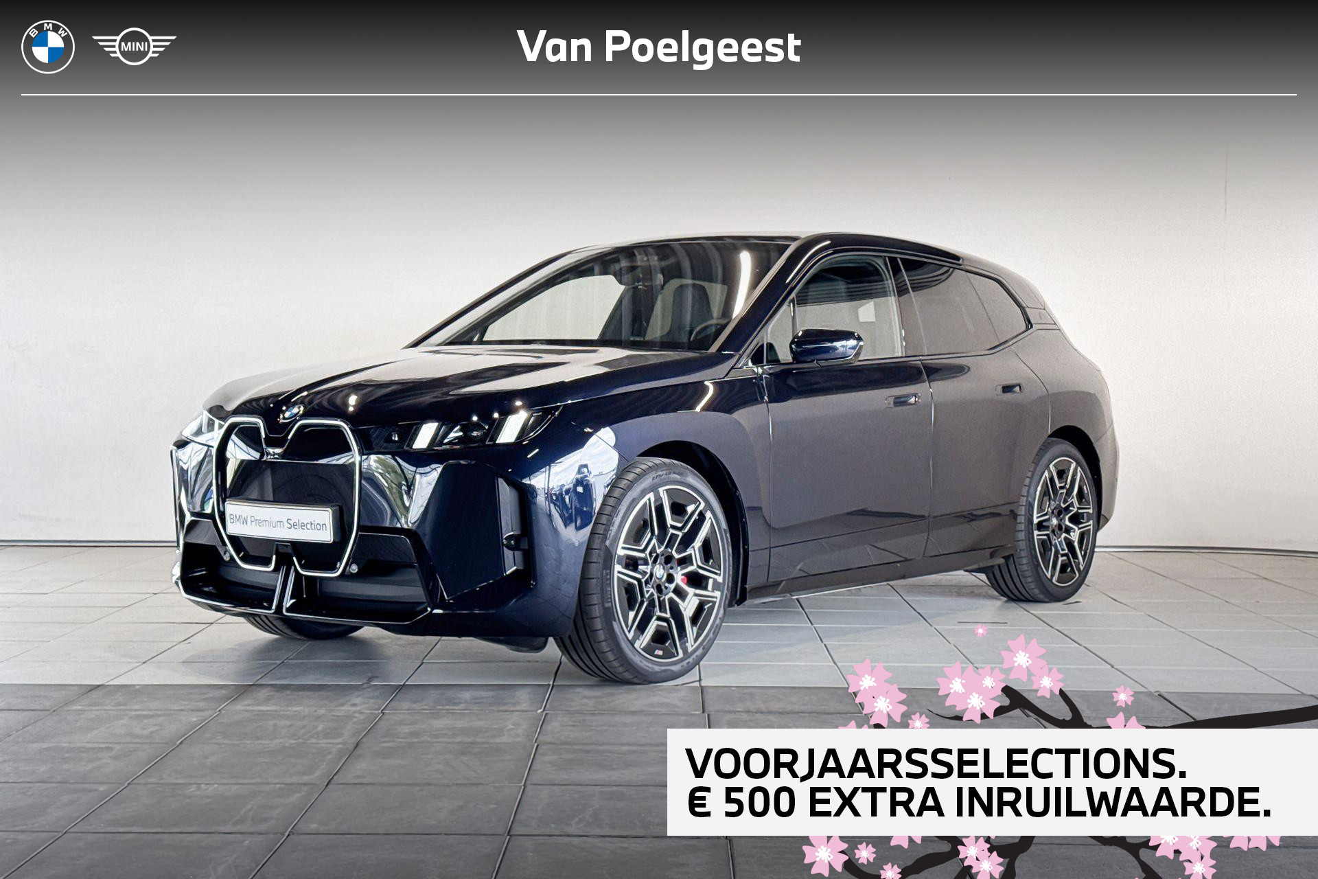 BMW Ix xDrive60 Innovation Pack M Sportpakket Pro 2025 - voorkant
