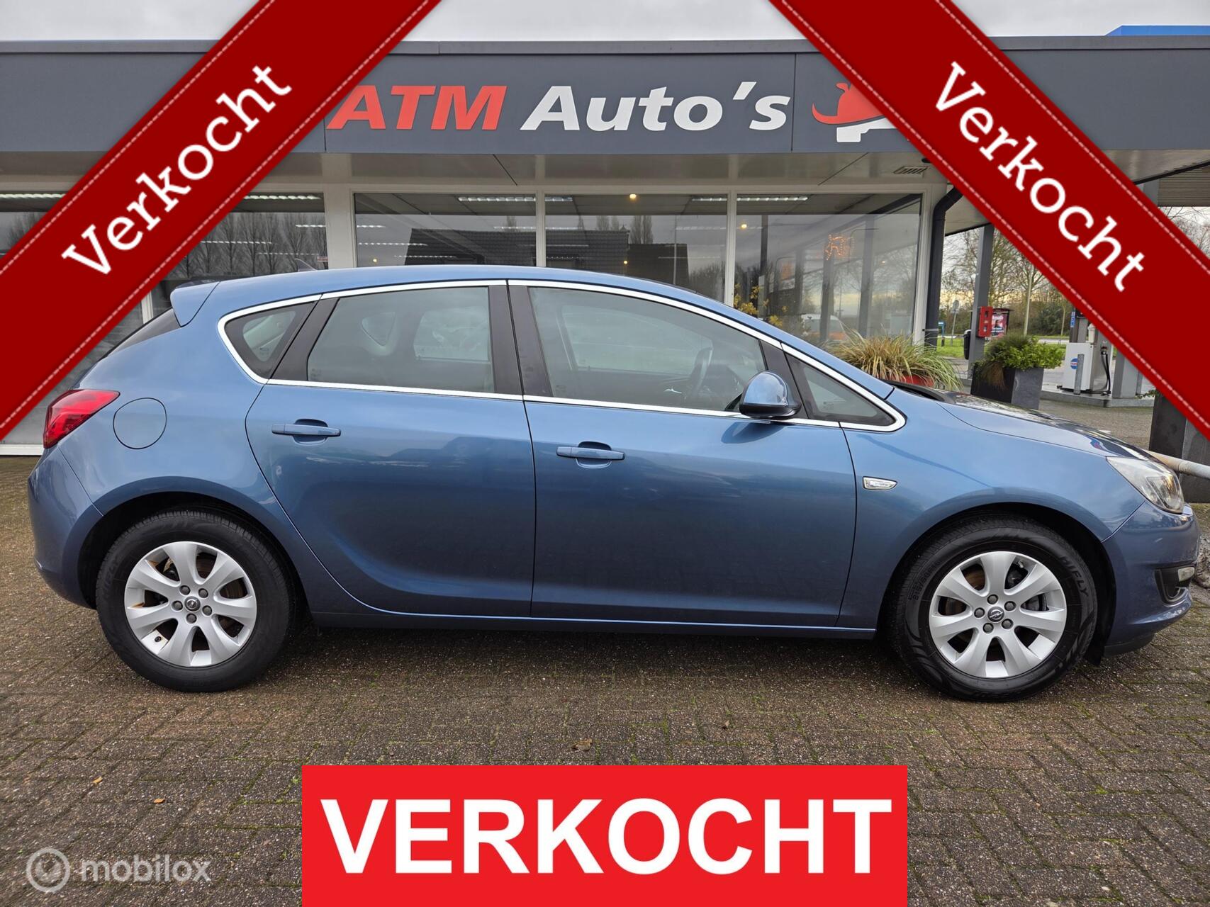 Opel Astra 1.4 Turbo Sport + Airco Cruise LMV PDC APK 6-2026 2015 - voorkant