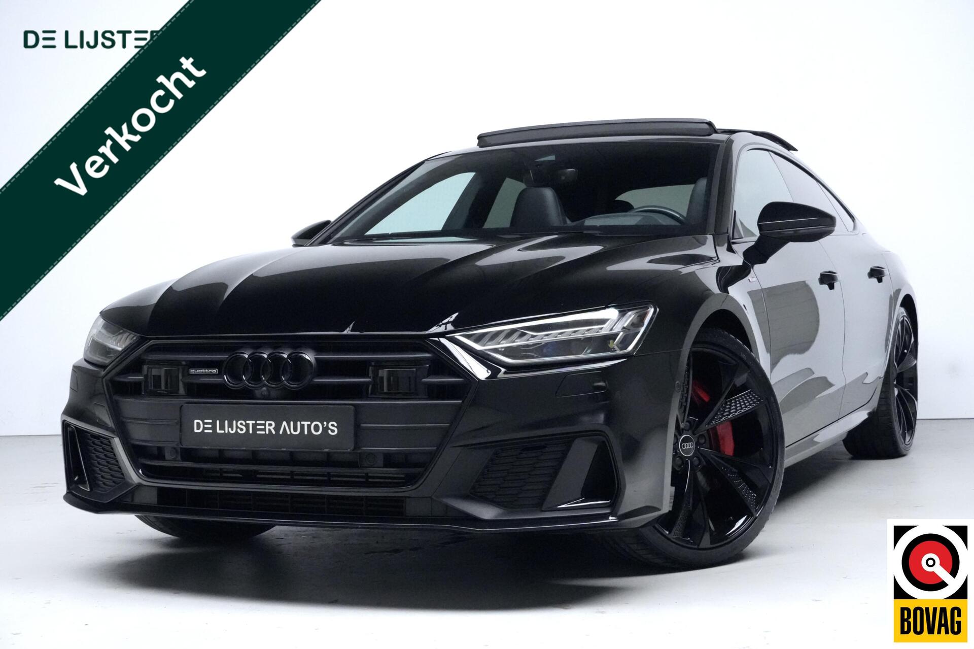 Audi A7 55 TFSI E 55 TFSI e 3 X S Line quattro Competition S7 | Pano | RS zetels | Matrix Laser | 360 | ACC | HUD | Memory | B&O Audio | 2021 - voorkant