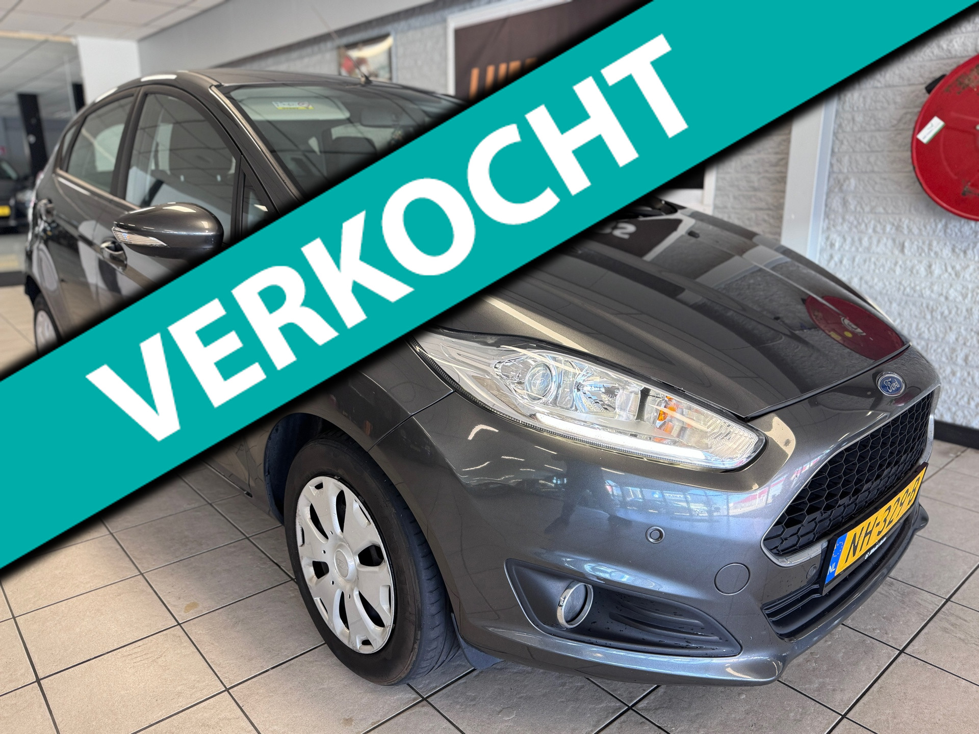 Ford Fiesta 1.5 TDCi Style Ultimate Lease Edition |Airco| 2017 - voorkant