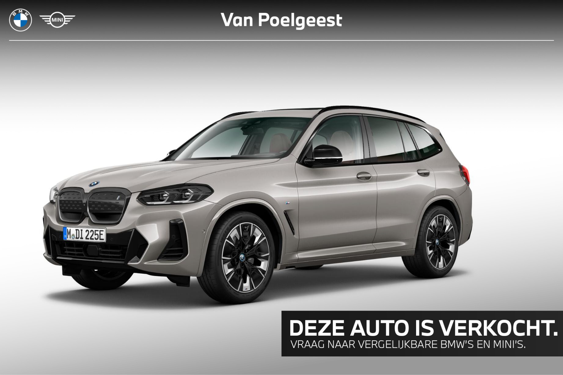 BMW Ix3 High Executive Edition 2023 - voorkant