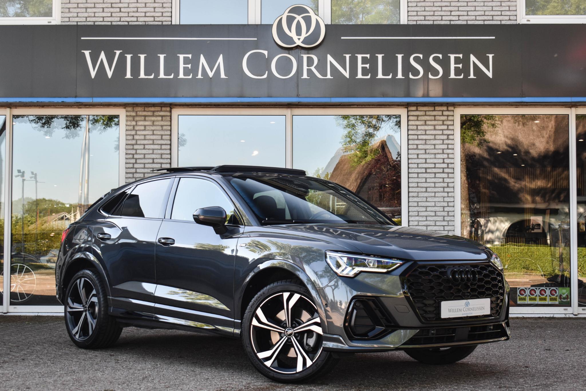 Audi Q3 Sportback E-tron 45 TFSI e S Edition Pano Leder Camera Elc Stoelen 2023 - voorkant
