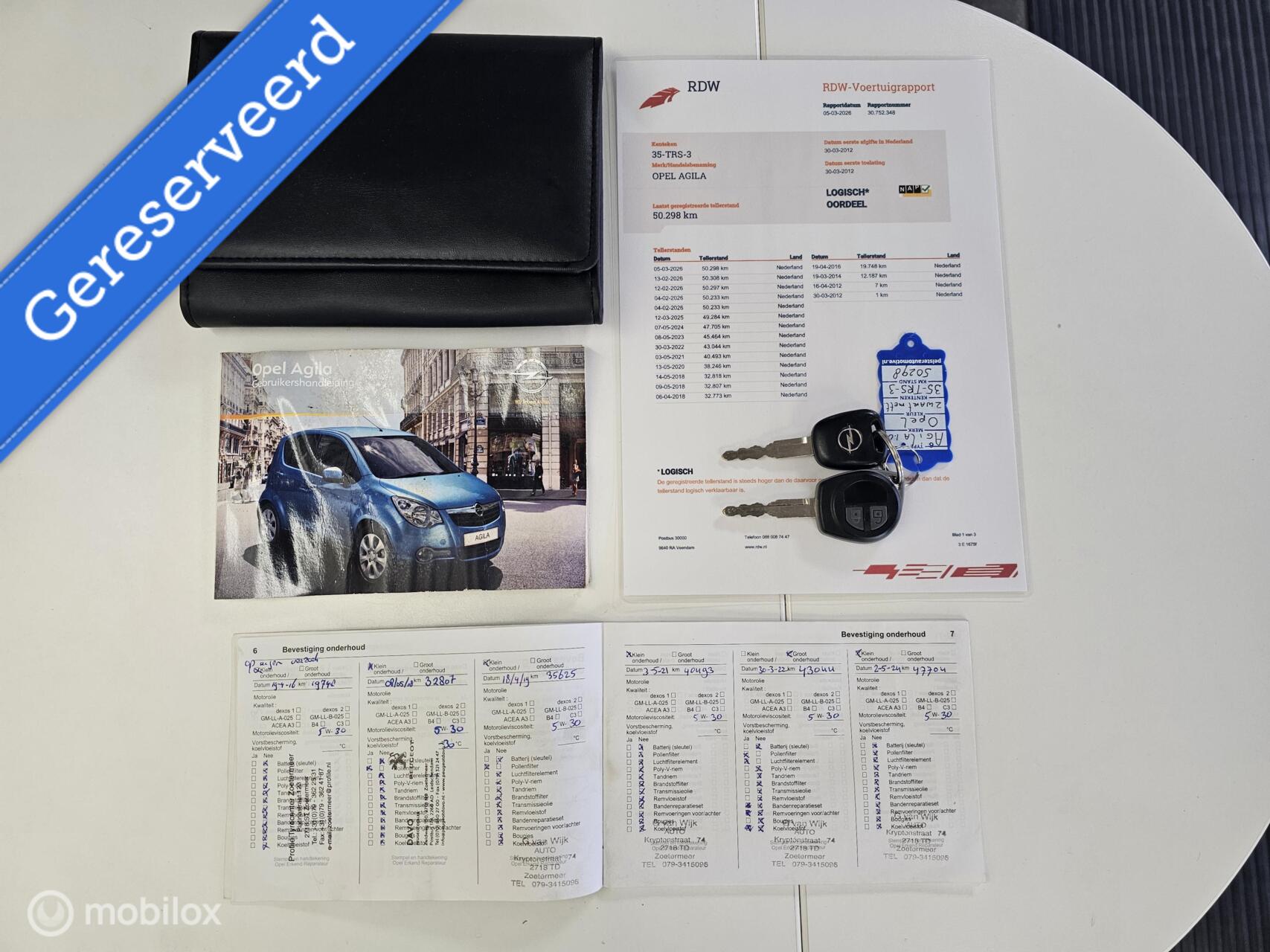 Foto van Opel Agila