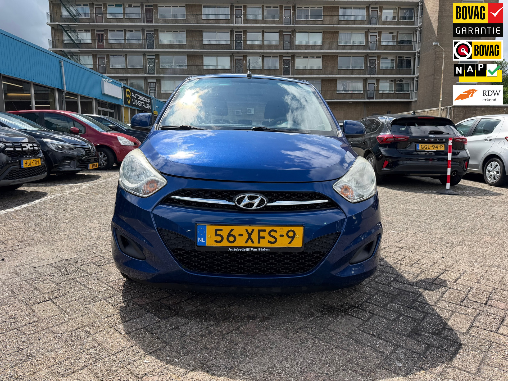 Hyundai I 10 1.1 i-Drive Cool|Elektrische ramen voor|Uniek km stand|met nieuw APK geleverd| 2012 - voorkant