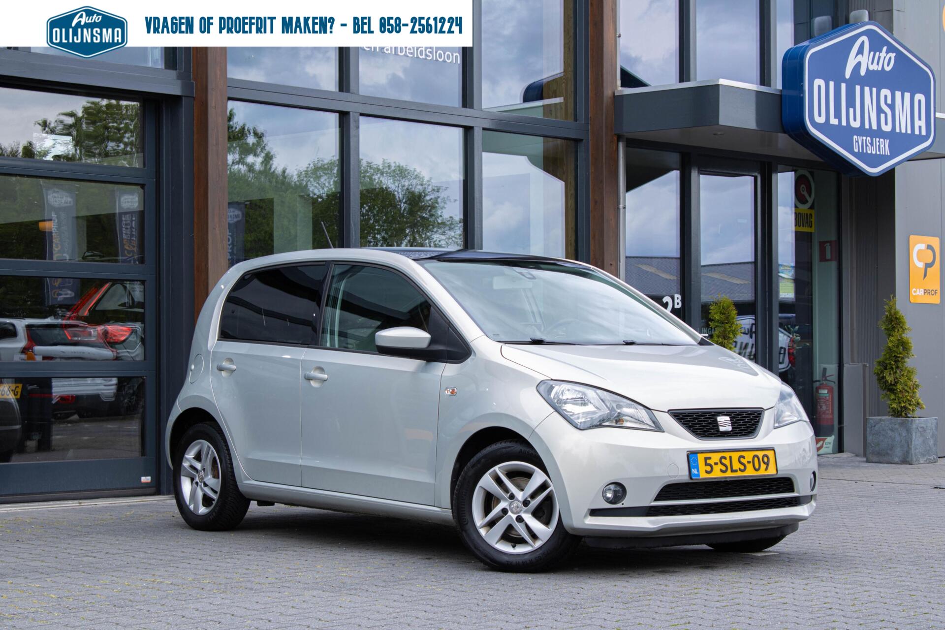 Seat Mii 1.0 Chill Out|Pano|Cruisecontrol|Bluetooth|Parkeersenoren| 2013 - voorkant