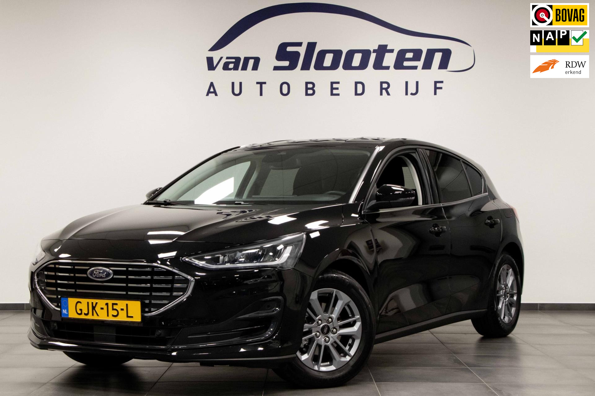 Ford Focus 1.0 EcoBoost Hybrid Titanium| Navi| Cruise| Leuke uitvoering 2024 - voorkant
