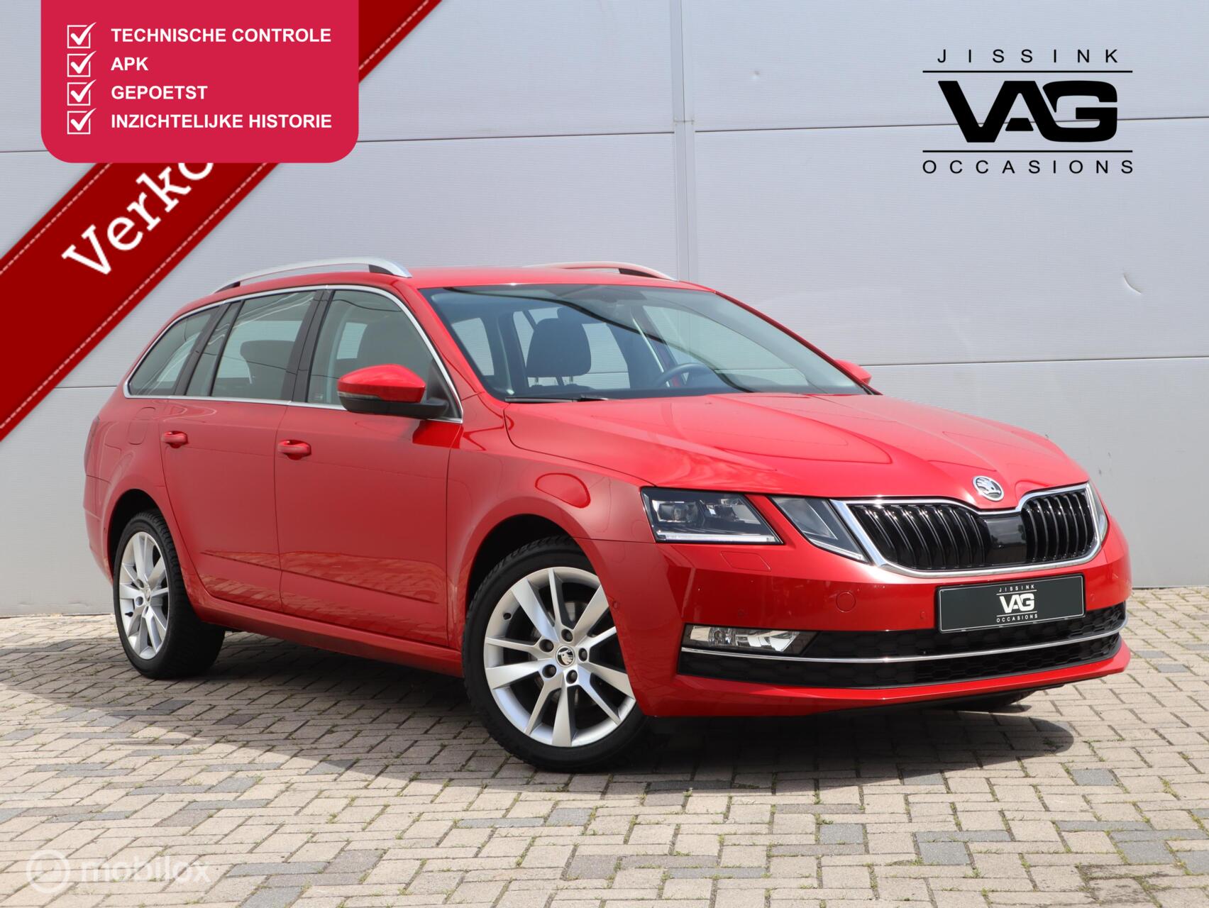 Skoda Octavia 1.0 TSI Greentech Sport Business 2019 - voorkant