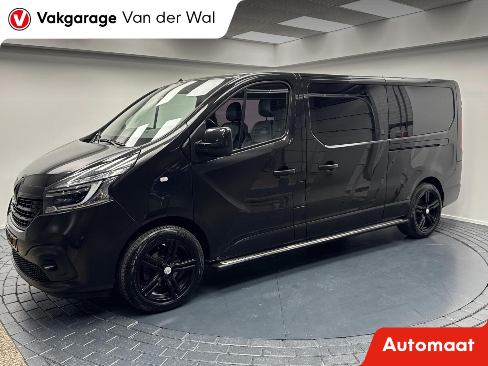 Renault Trafic 2.0 dCi 170 L2H1 DC Marge 5pers-Automaat-Trekhaak-Navigatie-Cr.contr-Clima-Camera-Parkeersensoren-Stoelverwarming-Leder-Led-Lm18''velgen 2020 - voorkant