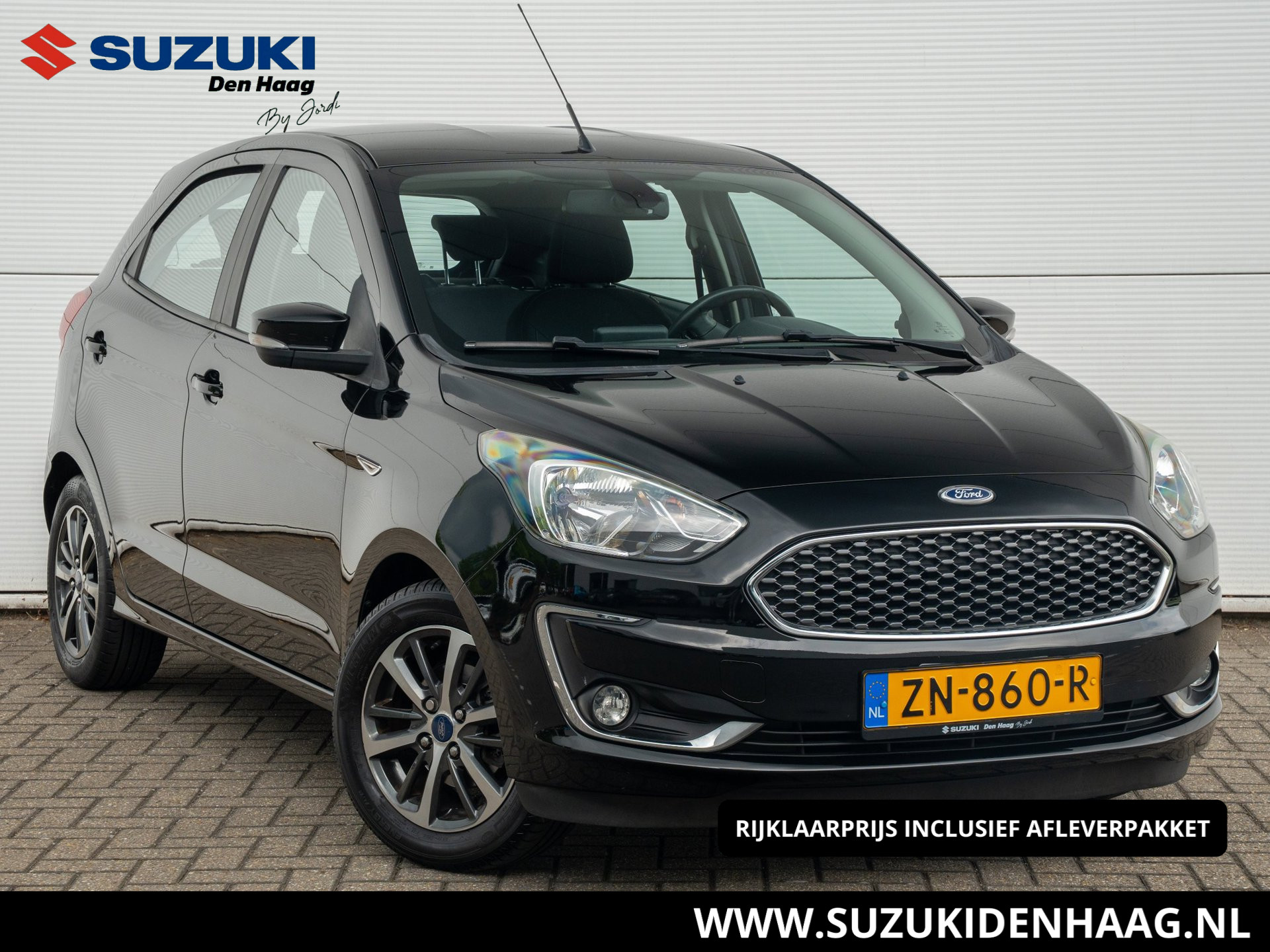 Ford Ka+ 1.2 Trend Ultimate| Airconditioning |Lichtmetalenvelgen| ISO-fix | Bluetooth | Parkeersensoren| 2019 - voorkant