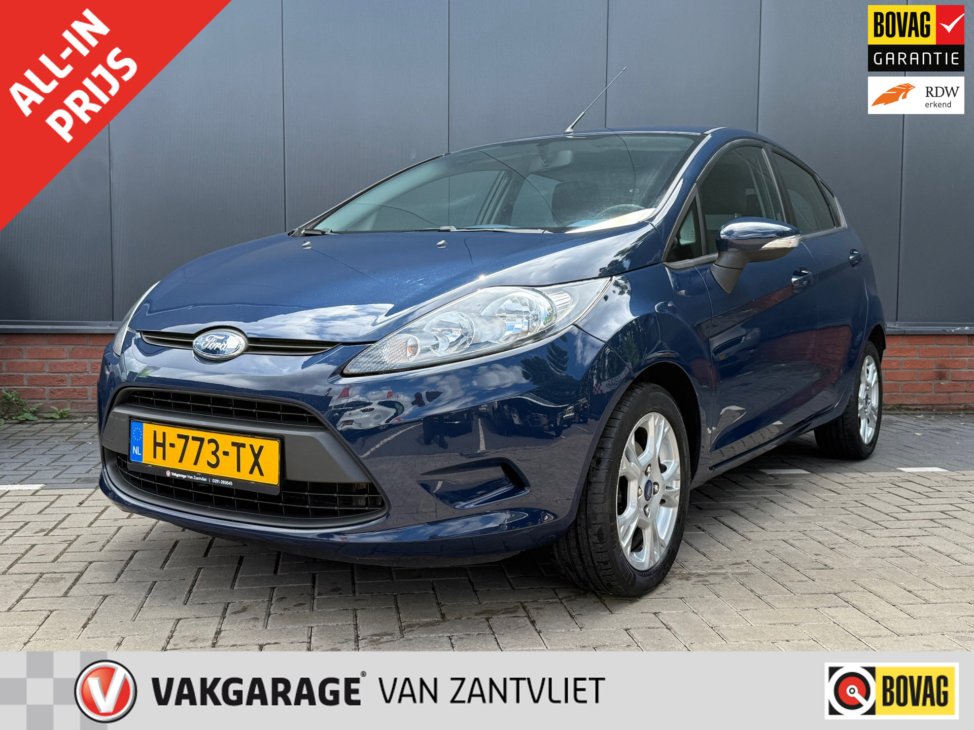 Ford Fiesta 1.25 Trend (12 mnd BOVAG garantie) 2009 - voorkant