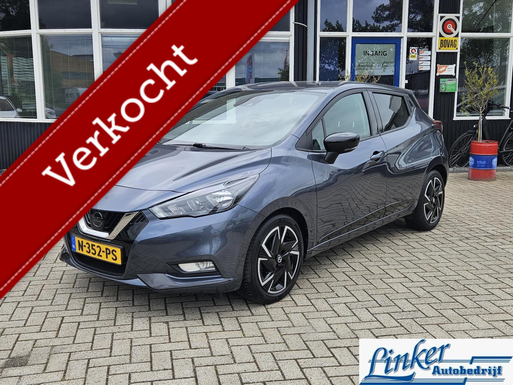 Nissan Nissan Micra 1.0 IG-T N-Design CARPLAY-RIJKLAAR-NL AUTO 2021 - voorkant
