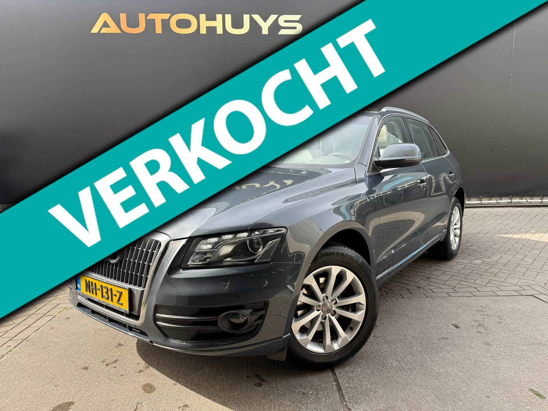 Audi Q5 2.0 TFSI quattro Pro Line S Panorama Leder Automaat Sensoren 2012 - voorkant