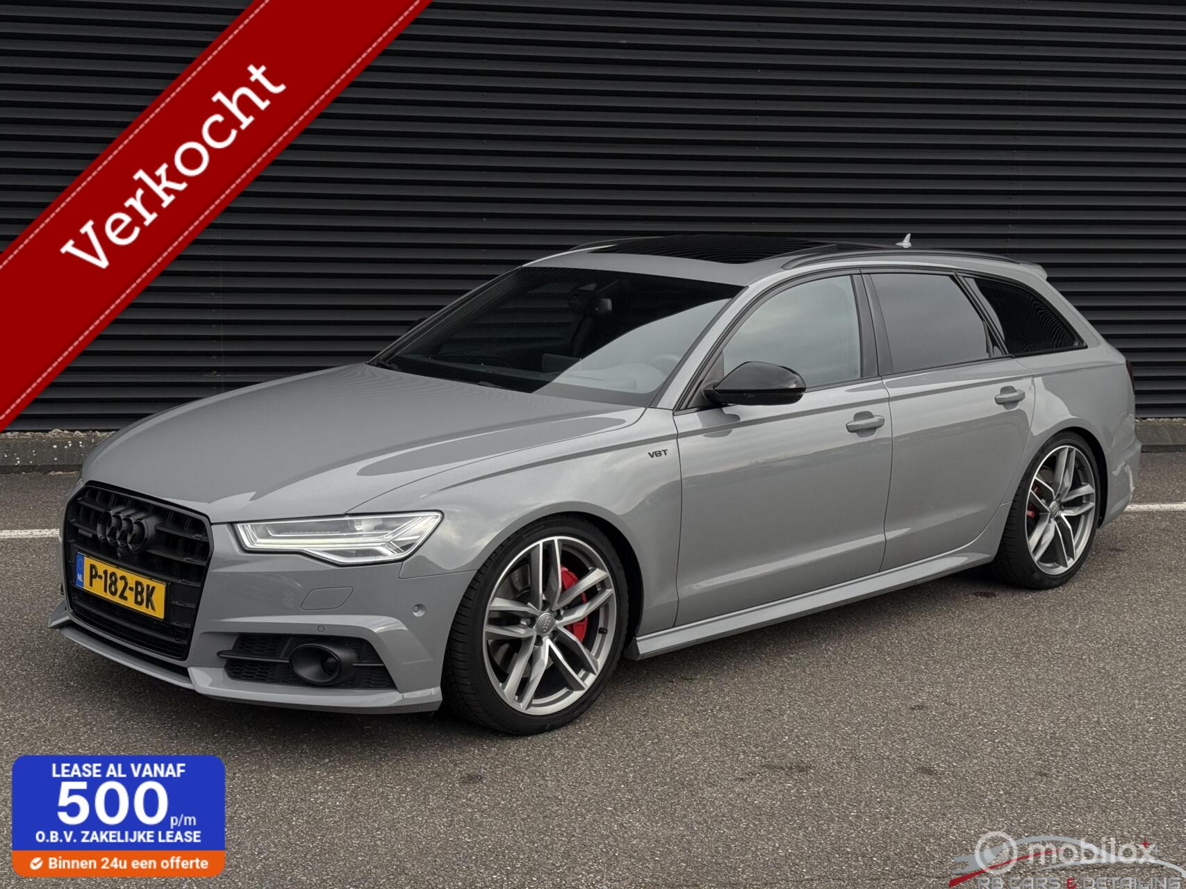 Audi A6 Avant 3.0 TDI BiT quattro Competition, Matrix, HUD, 2017 - voorkant