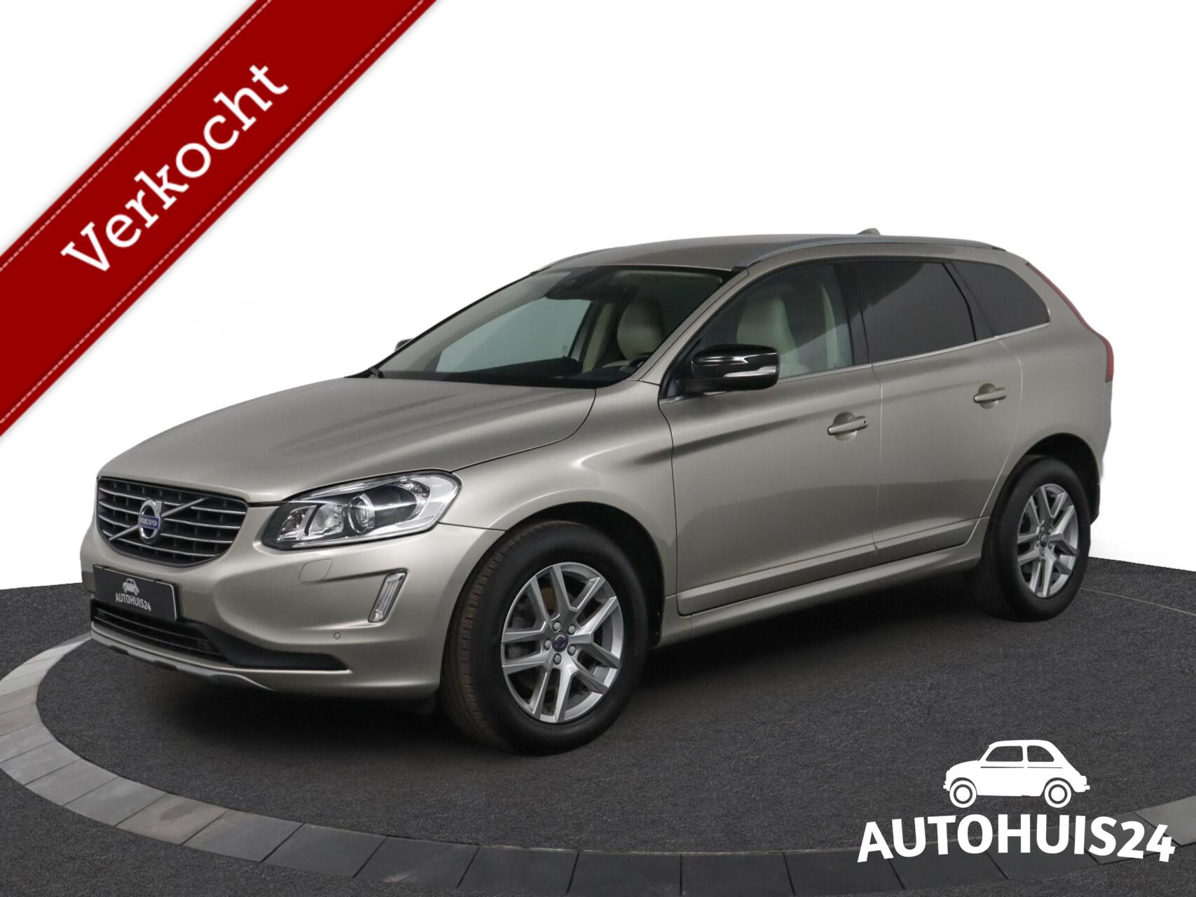 Volvo Xc60 2.0 D3 FWD Polar+ AUT-8 XENON TREKHAAK 2017 - voorkant