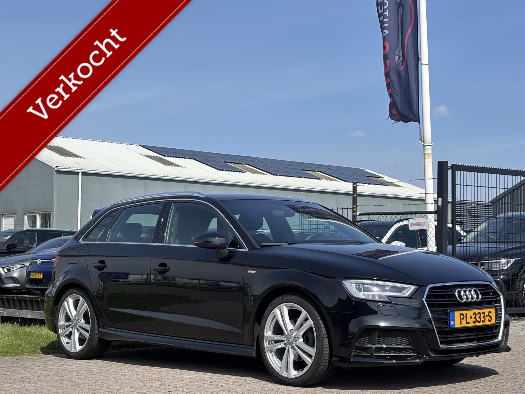 Audi A3 Sportback 1.5 TFSI CoD Sport S Line Edition cruise 2017 - voorkant