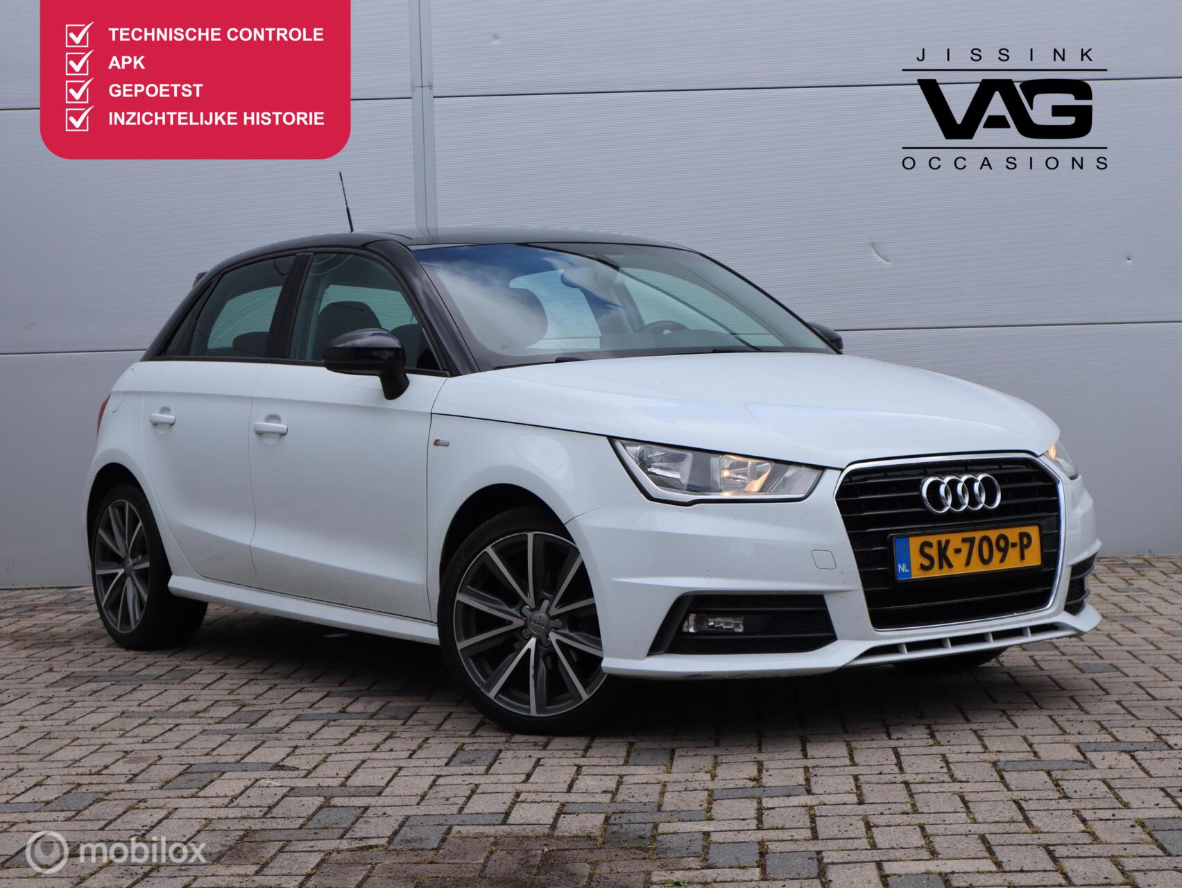 Audi A1 Sportback 1.0 TFSI S line Pano Clima Cruise 1e eigenaar! 2018 - voorkant