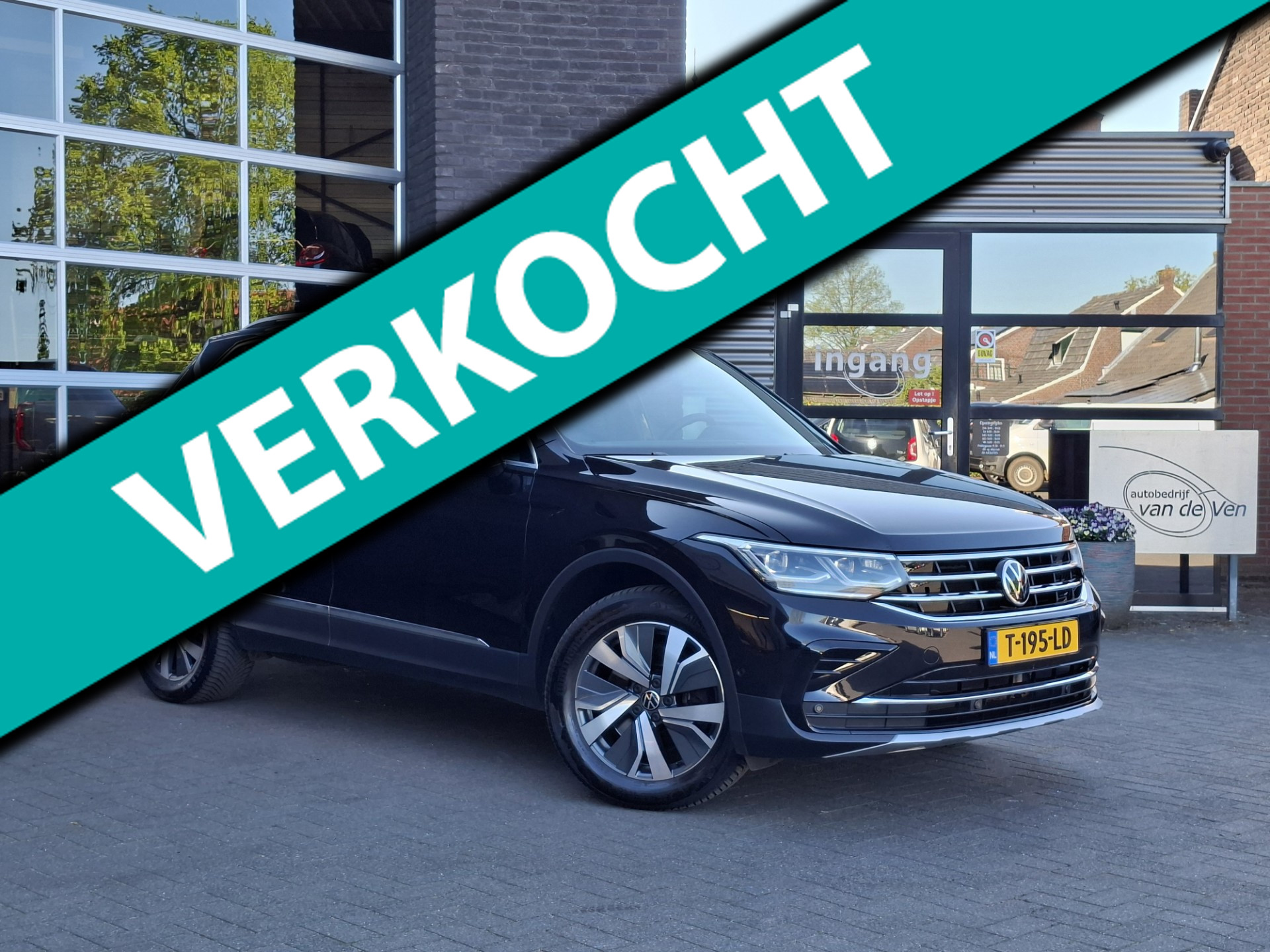 Volkswagen Tiguan 1.4 TSI eHybrid | Lederen bekleding | Trekhaak | IQ Light | Memory stoelen | Stuurwielverwarming 2021 - voorkant