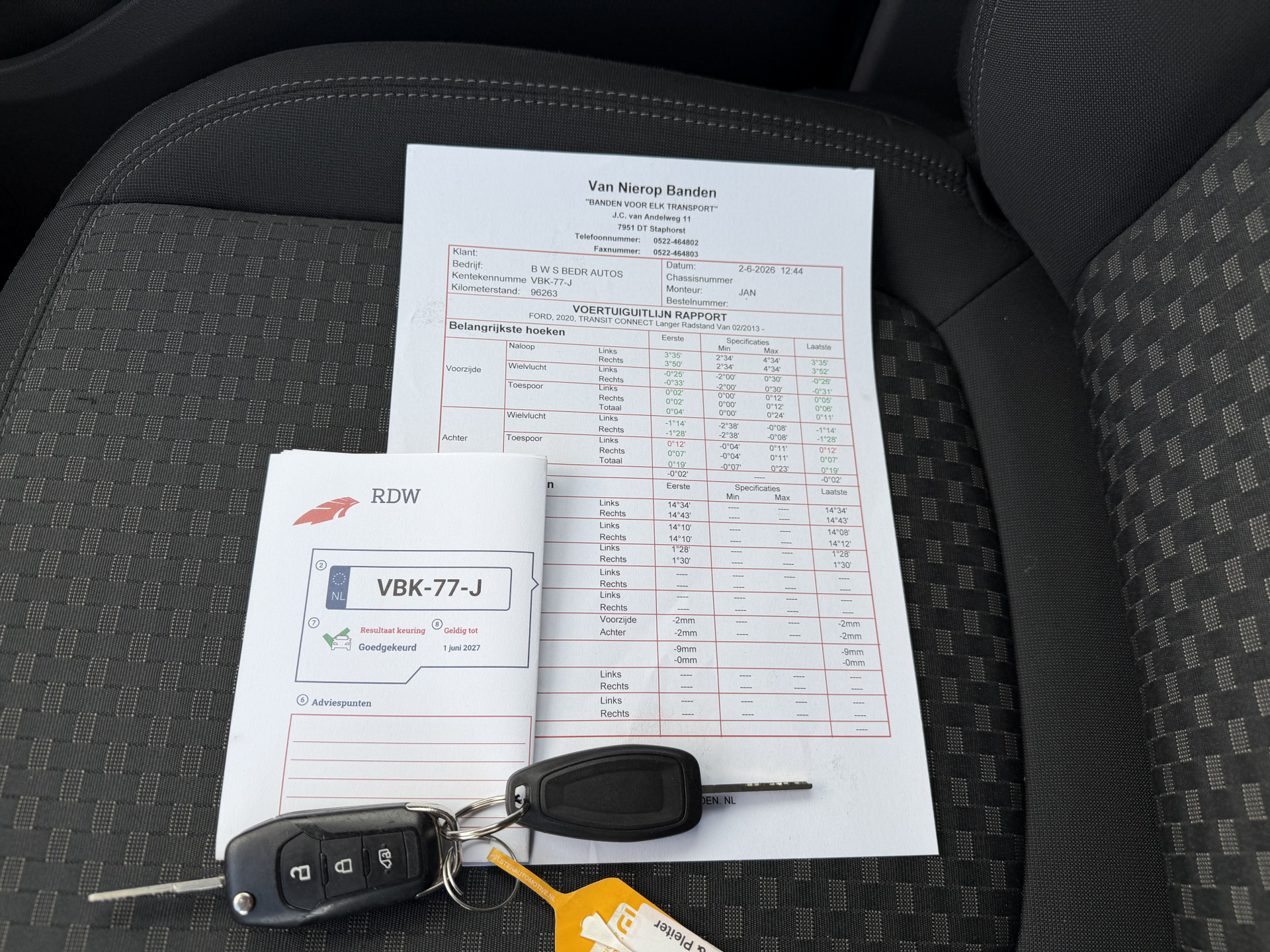 Foto van Ford Transit Connect