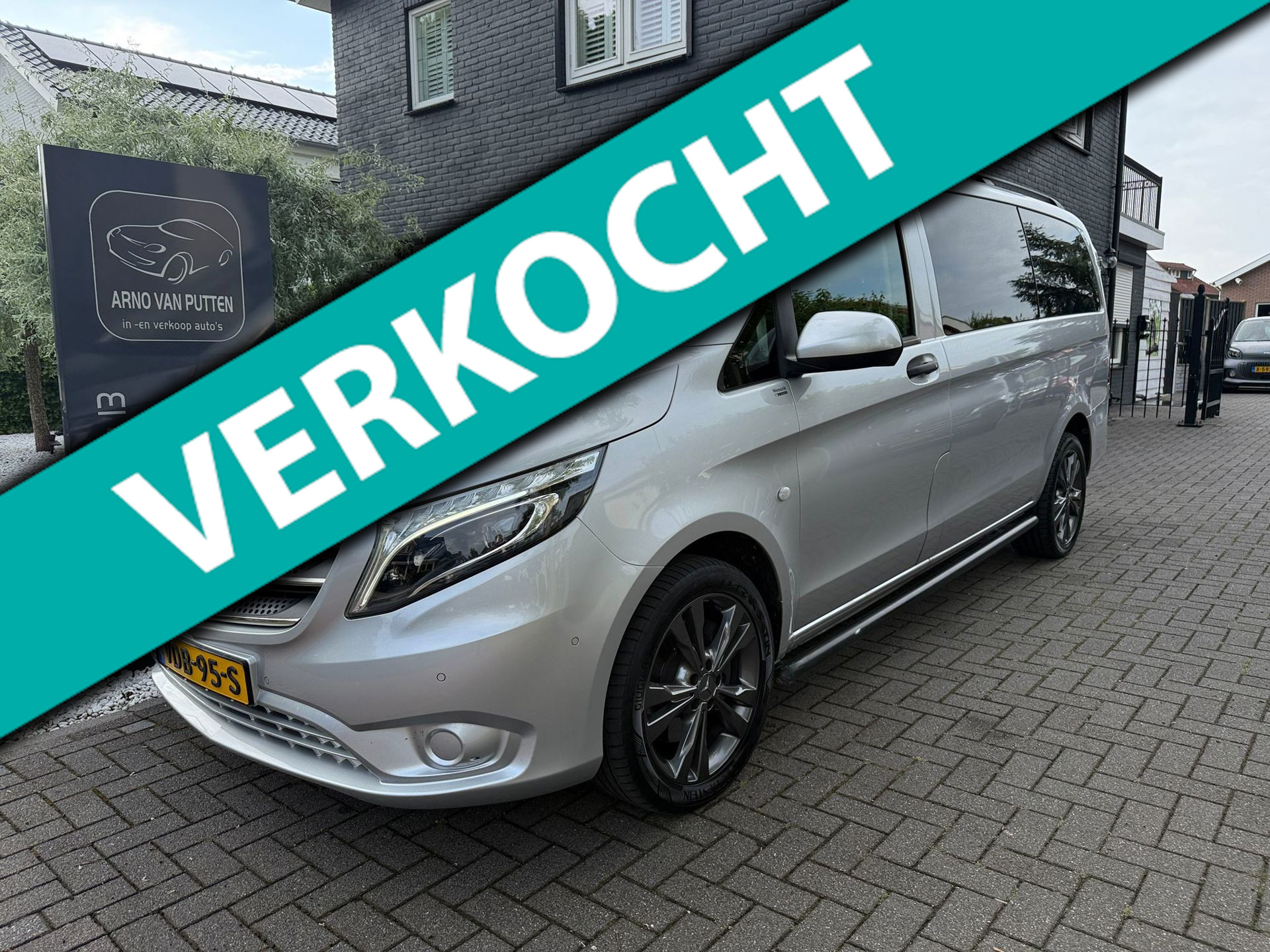 Mercedes-Benz Vito 119 CDI Lang Dubbele Cabine /Led /Zeer netjes 2020 - voorkant