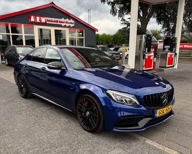 Mercedes-Benz C-klasse AMG 63 S 2018 - voorkant