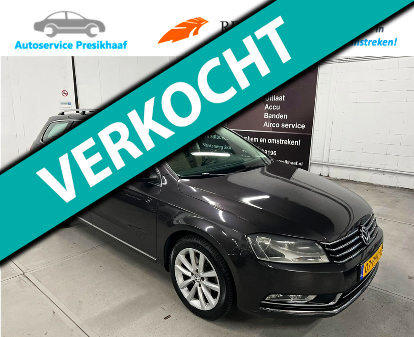 Volkswagen Passat 1.4 TSI Highline BlueMotion 2011 - voorkant