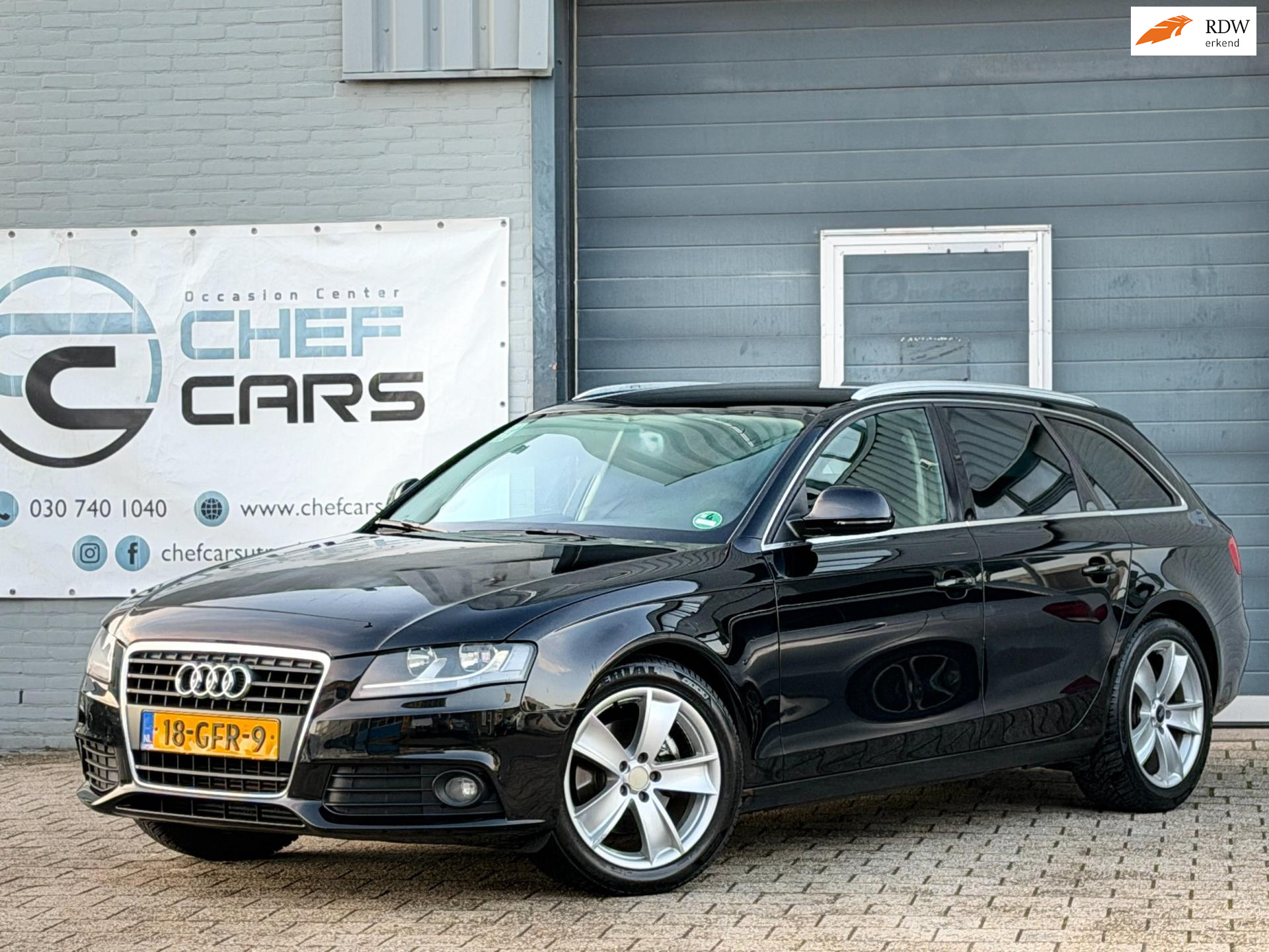 Audi Audi A4 1.8TFSI|APK|AUTOMAAT|CRUISE|BOEKJES|RIJDTGOED! 2008 - voorkant