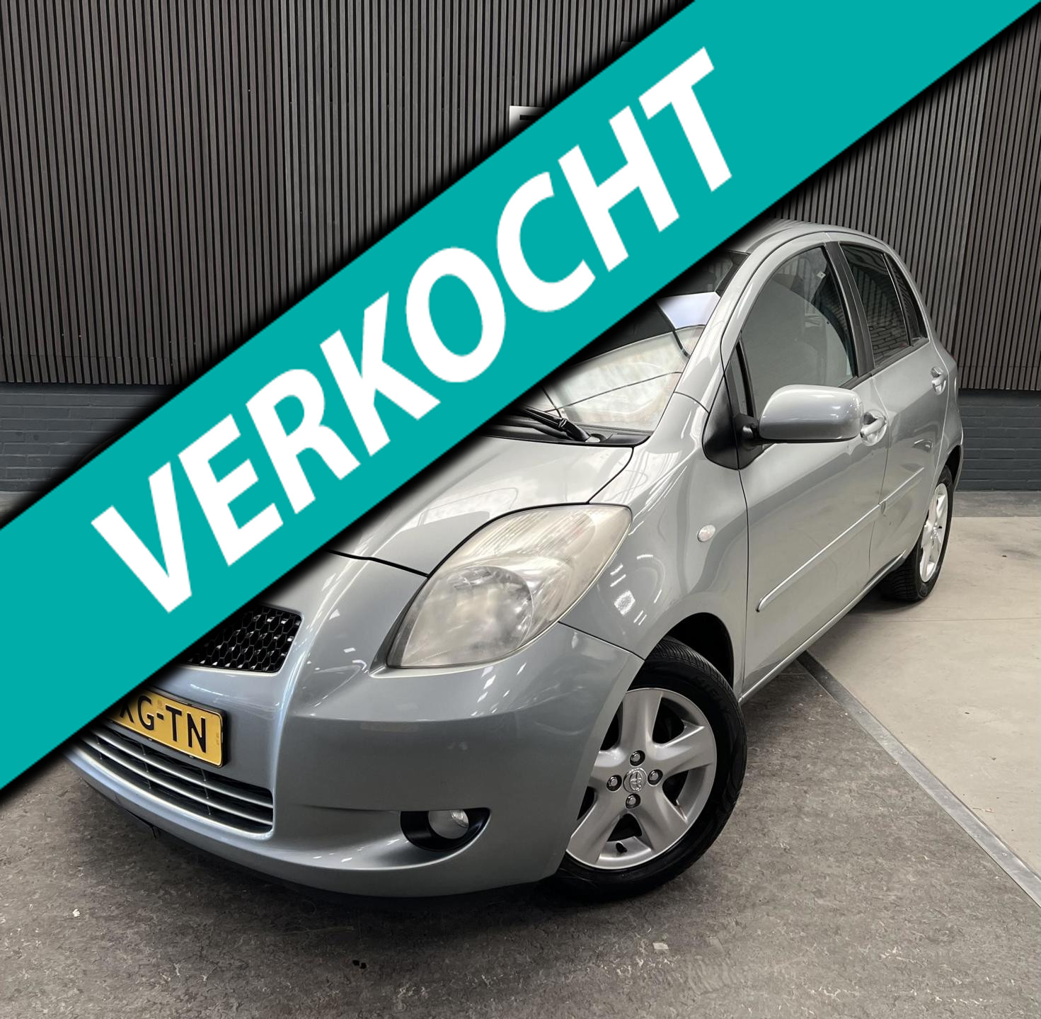 Toyota Toyota Yaris 1.3 VVTi  2e eigenaar - Automaat- Nap - Cruise 2007 - voorkant