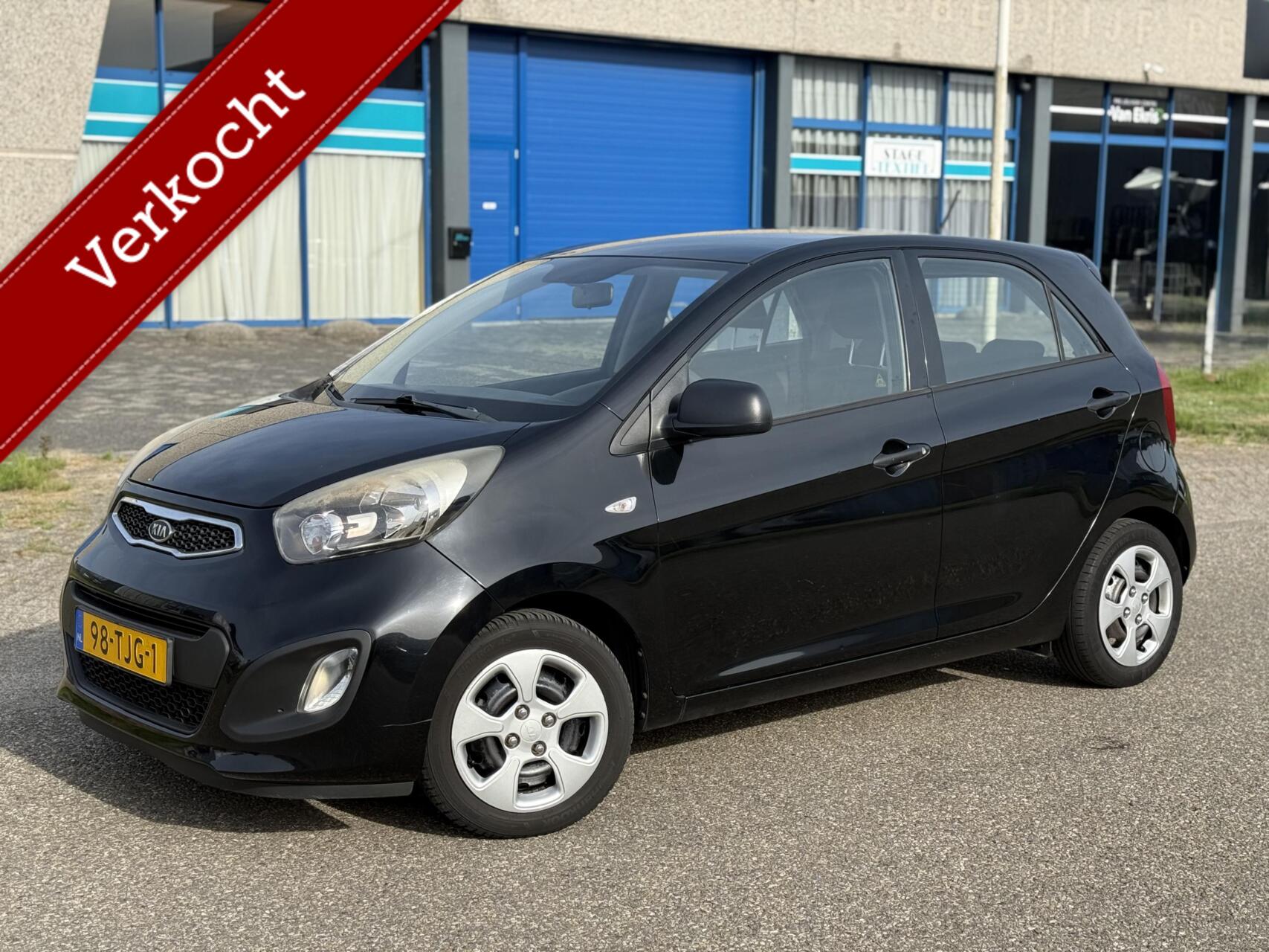 Kia Picanto 1.0 CVVT 5-DRS 2012 Airco Elekpakket NL Auto 2012 - voorkant