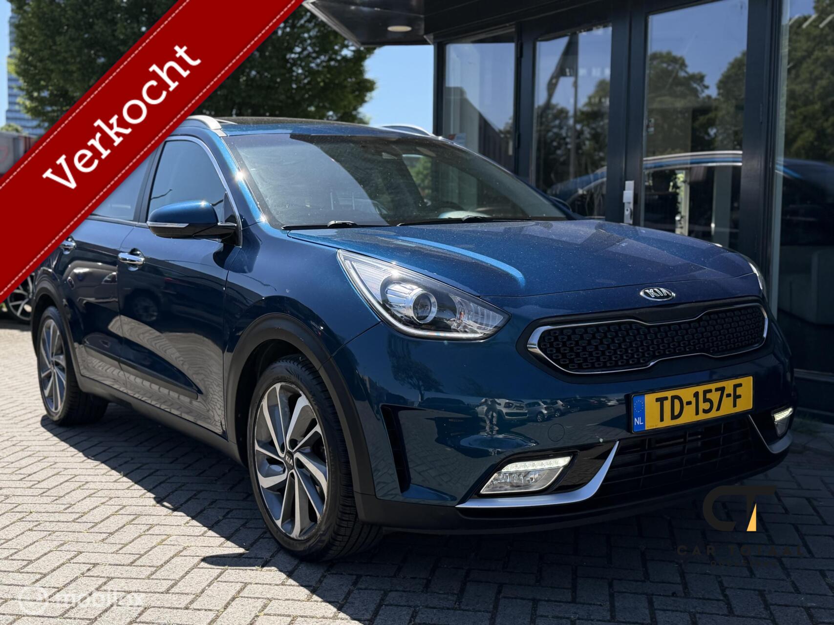 Kia Niro 1.6 GDi Hybrid Design|PANO|CARPLAY|TREKHAAK|CAMERA| 2018 - voorkant