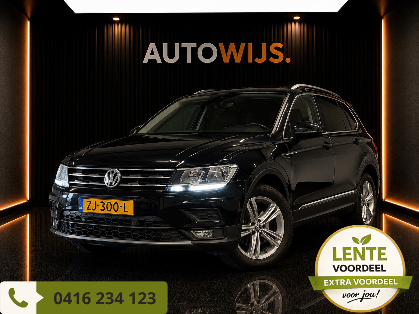 Volkswagen Tiguan 1.5 TSI Comfortline Business 7p.|7-PERSOONS|PDC|PANO|AUT|NL AUTO|D-RIEM VV 2019 - voorkant