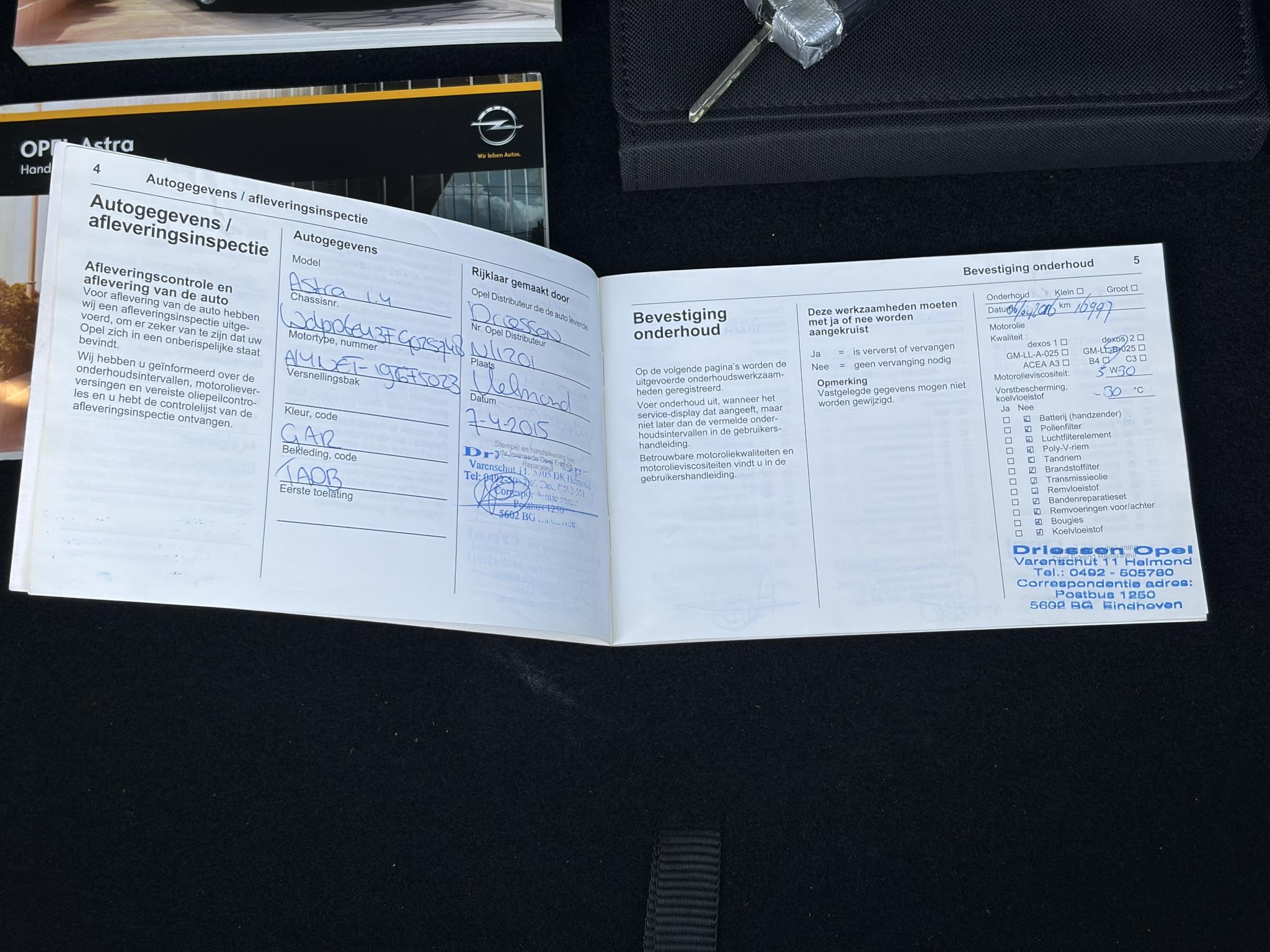 Foto van Opel Astra