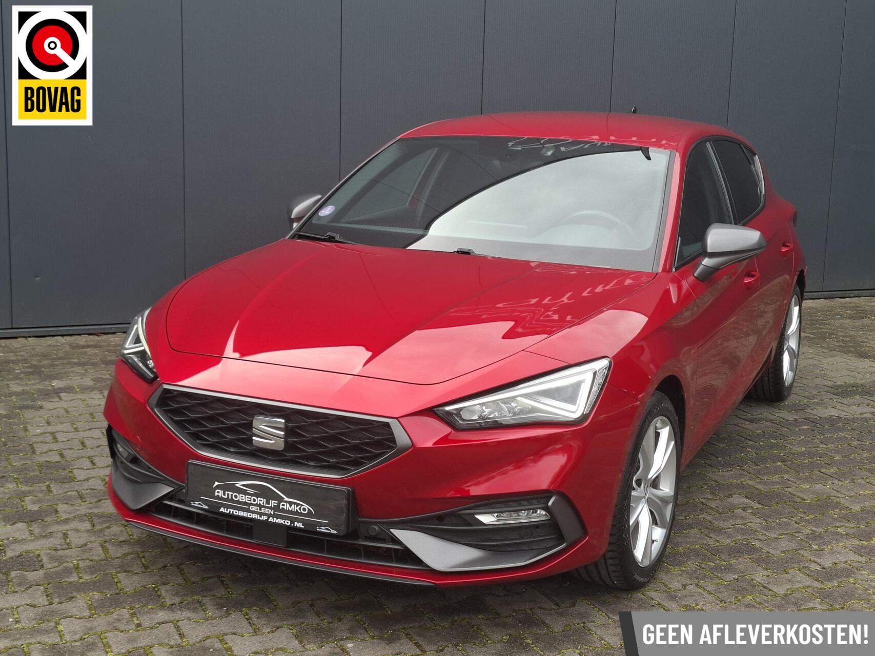 Seat Leon 1.5 eTSI FR Launch Edition / ZEER VOL / AUTOMAAT 2020 - voorkant