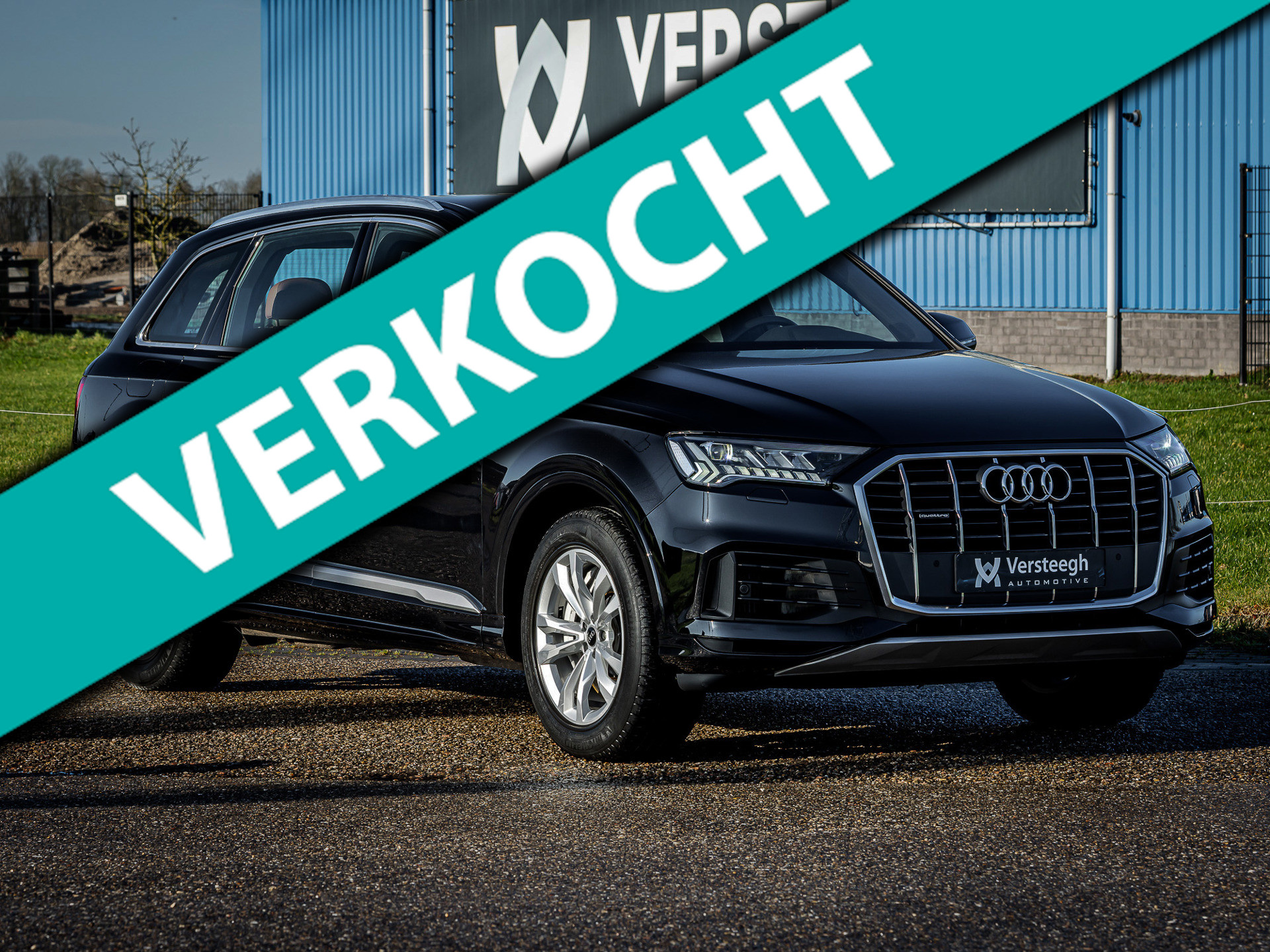 Audi Q7 55 TFSI e quattro Pro Line Plus 2021 - voorkant